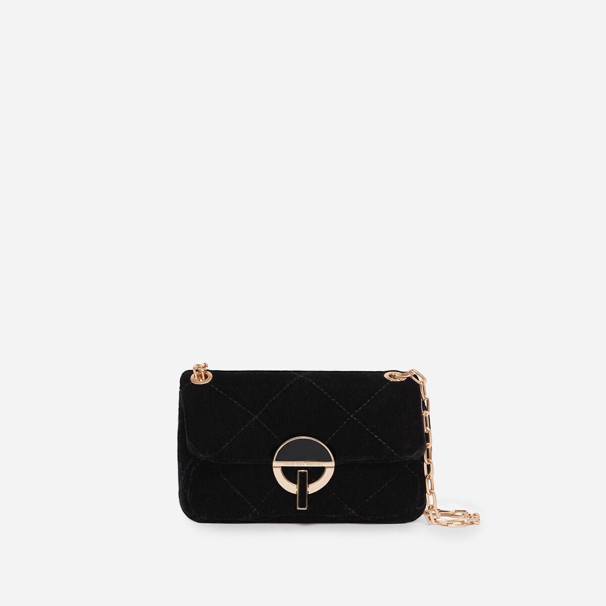 Sac bandoulière velours noir online