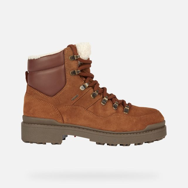 Bottines d nevegal b abx marron clair marron Geox La Redoute