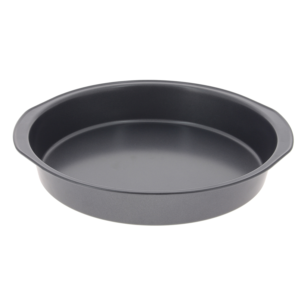 Moule à manqué 28 cm rond en acier antiadhésif, DE BUYER
