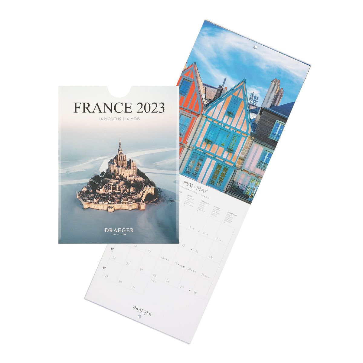 Petit calendrier mural france - 2023 france Draeger Paris | La Redoute