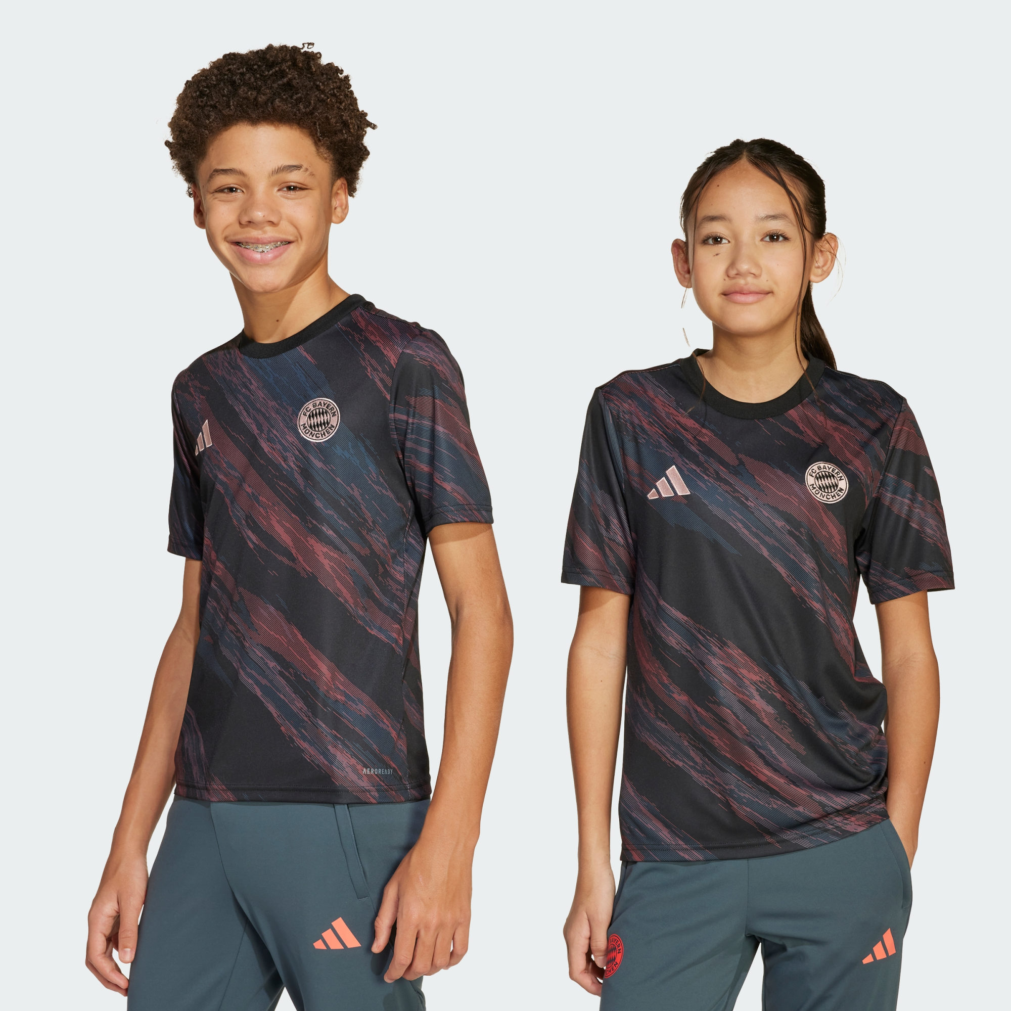 Maillot D'échauffement Fc Bayern 25/26 Enfants, adidas Performance