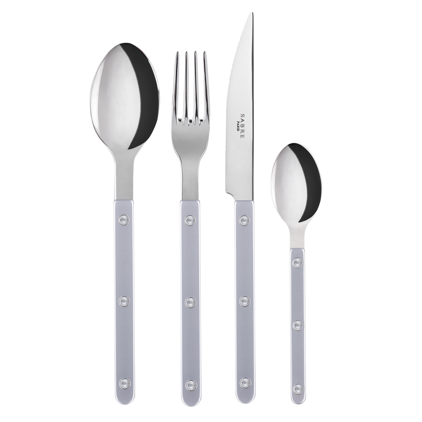 Set de 4 couverts de table, Bistrot Pearly, SABRE