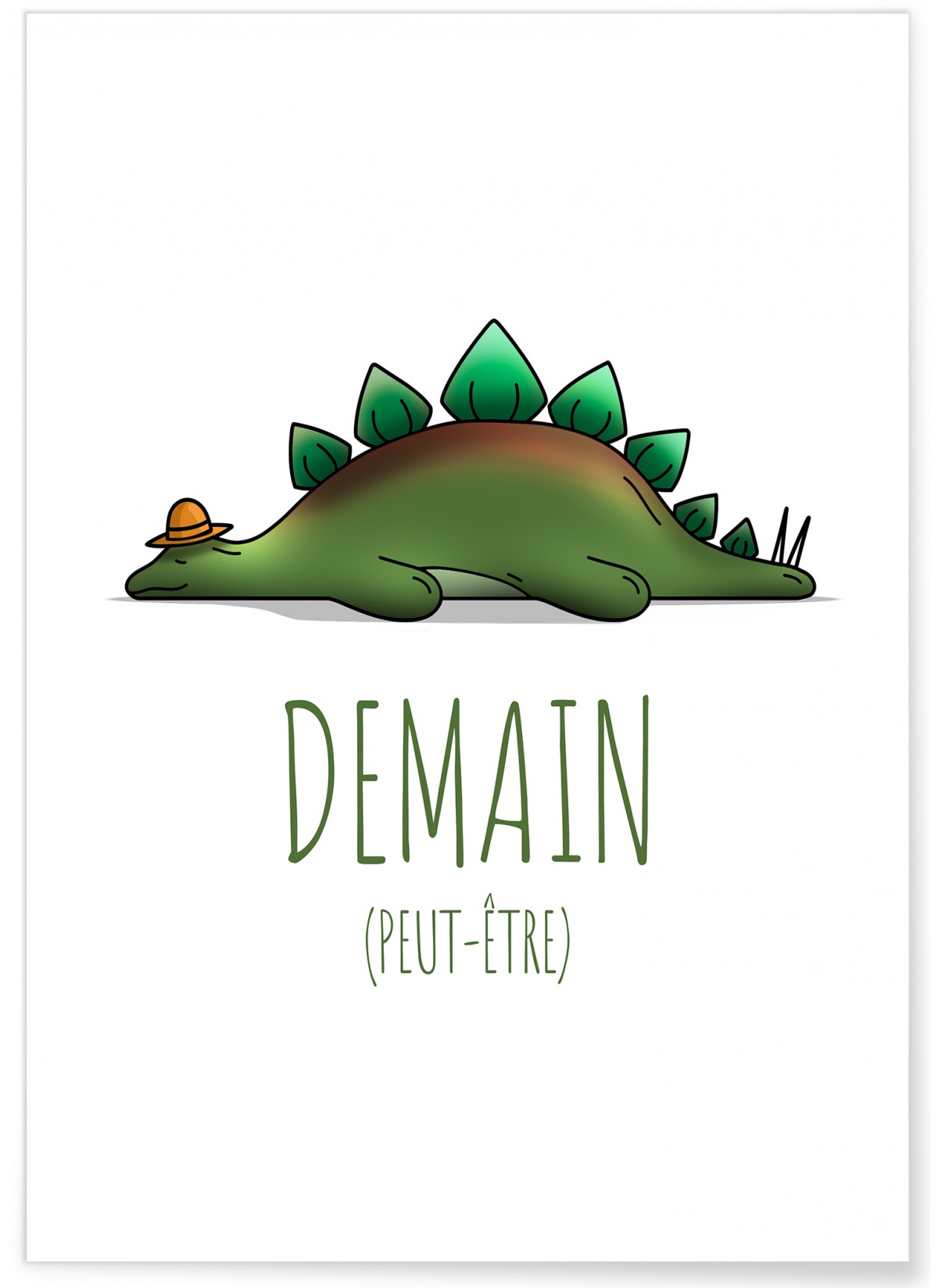 Affiche Enfant 'Demain peut-être', L'AFFICHERIE