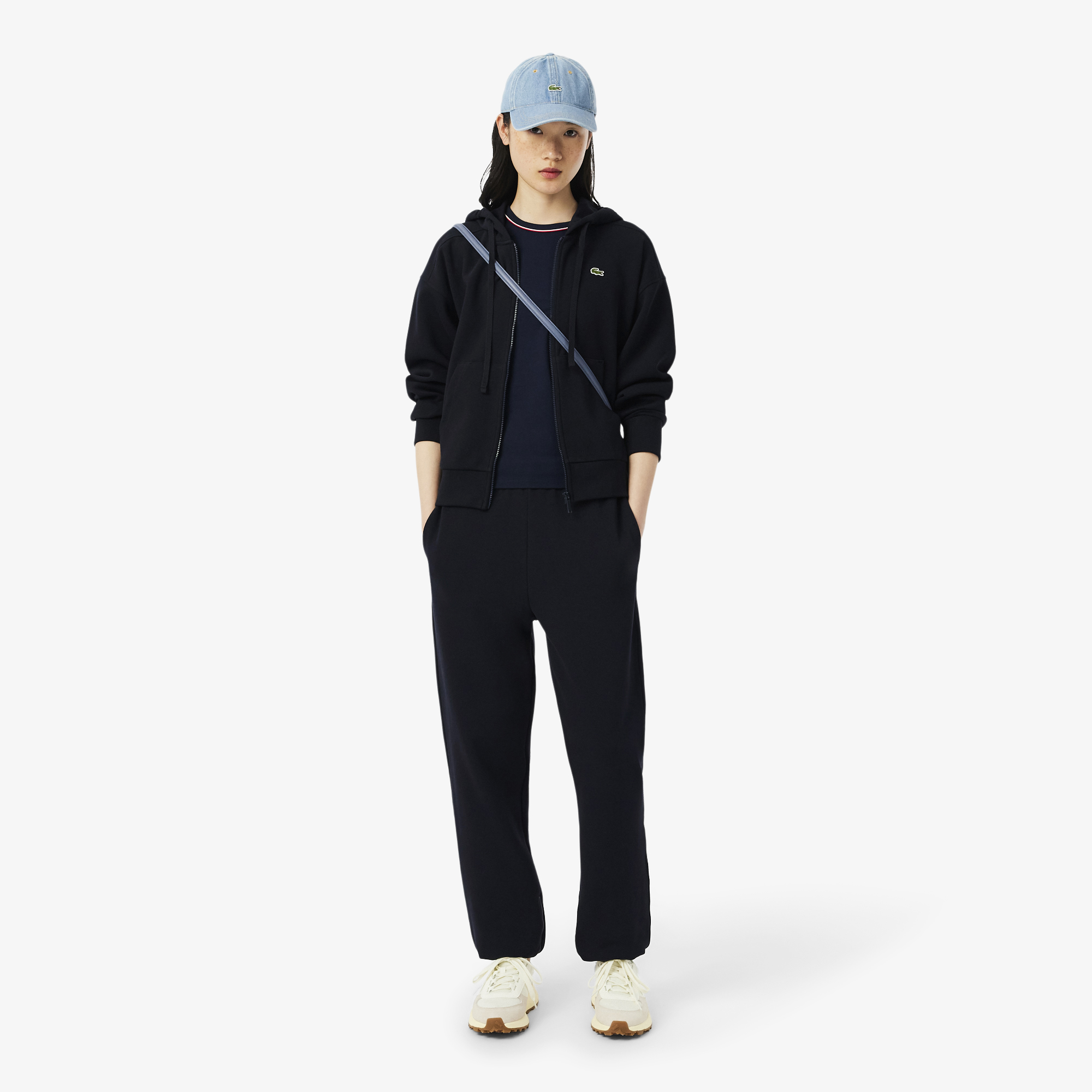 Pantalon de survêtement en Piqué, LACOSTE