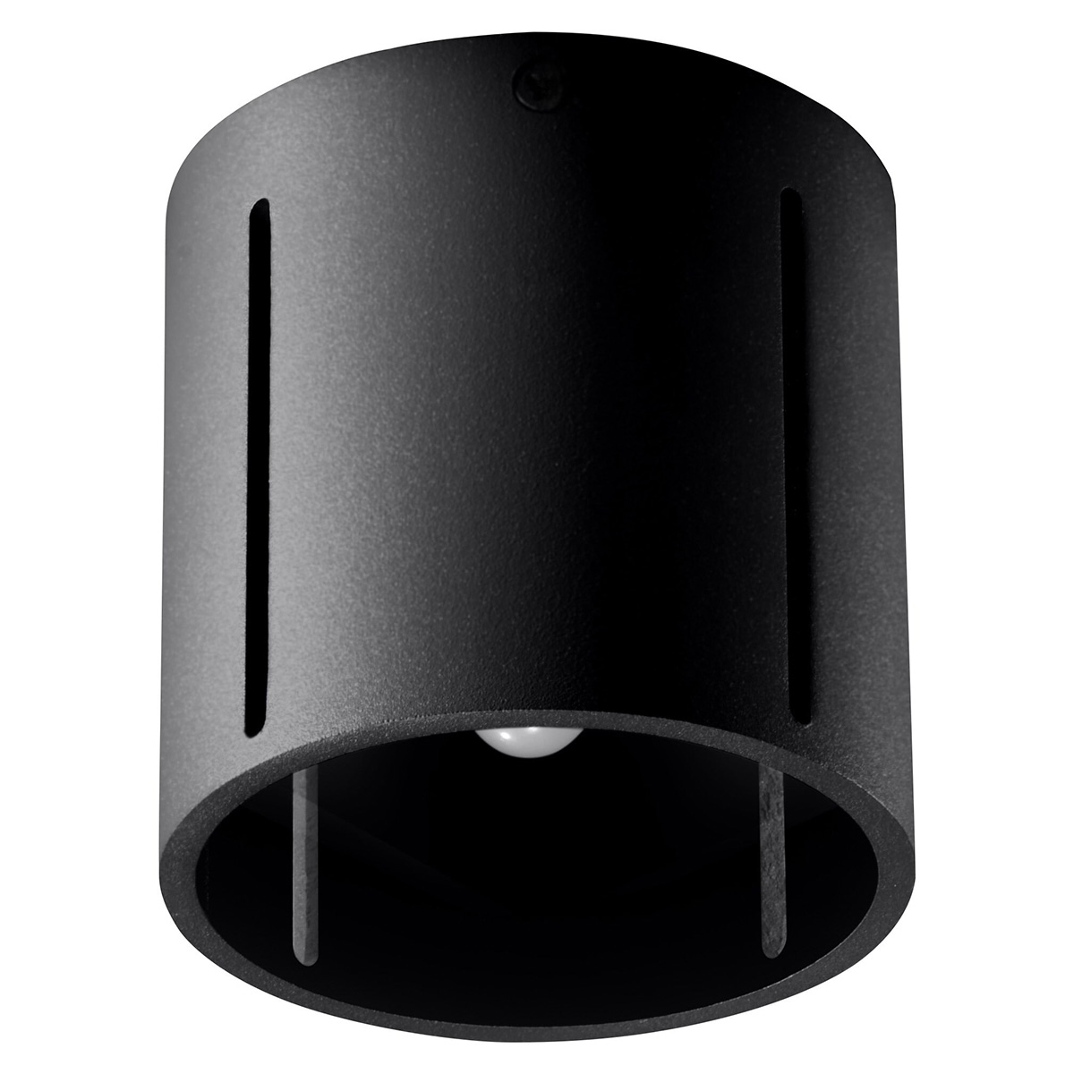 Plafonnier Aluminium Noir G9 1 Inez, EDEN