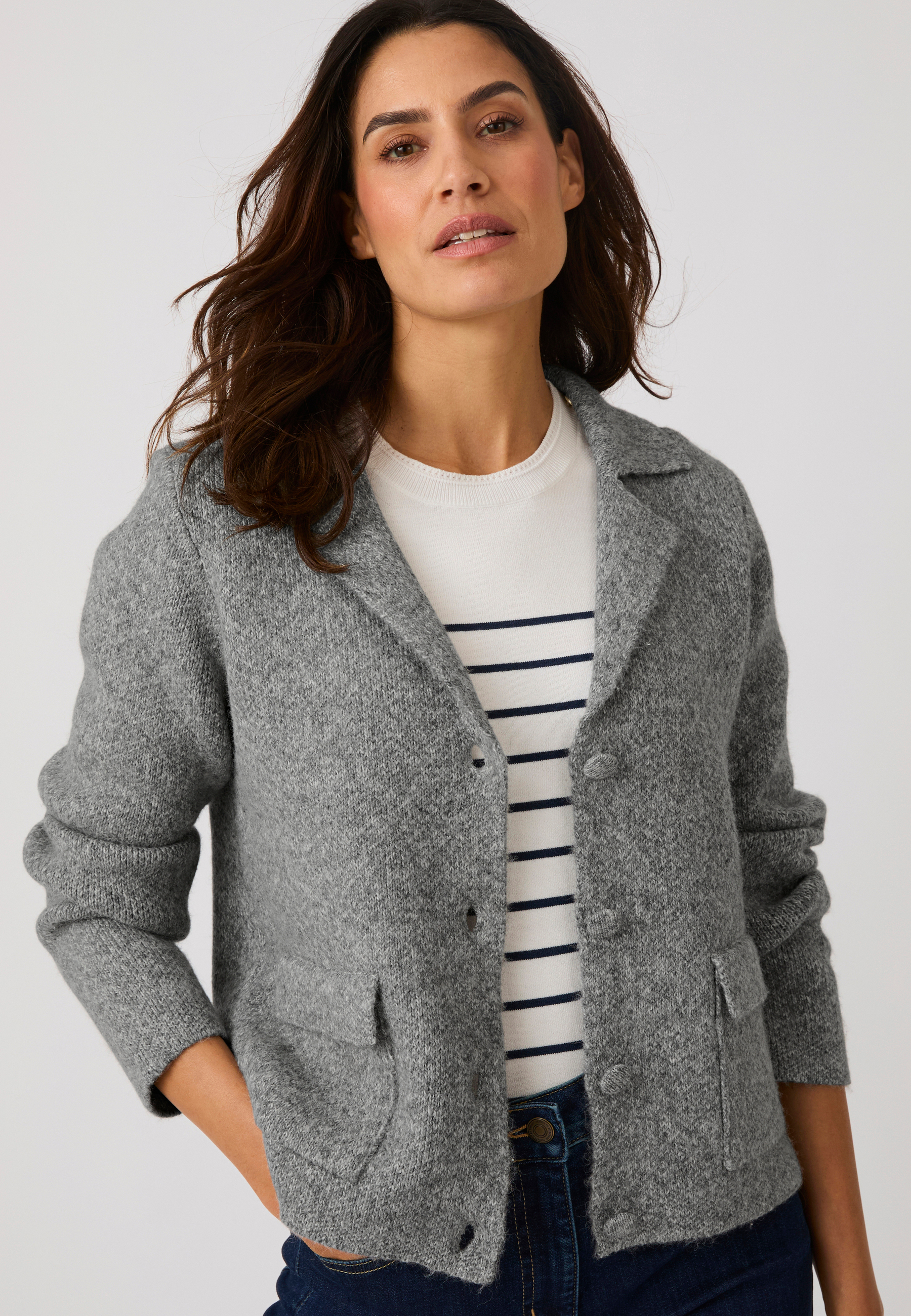 Gilet-veste col tailleur, DAMART