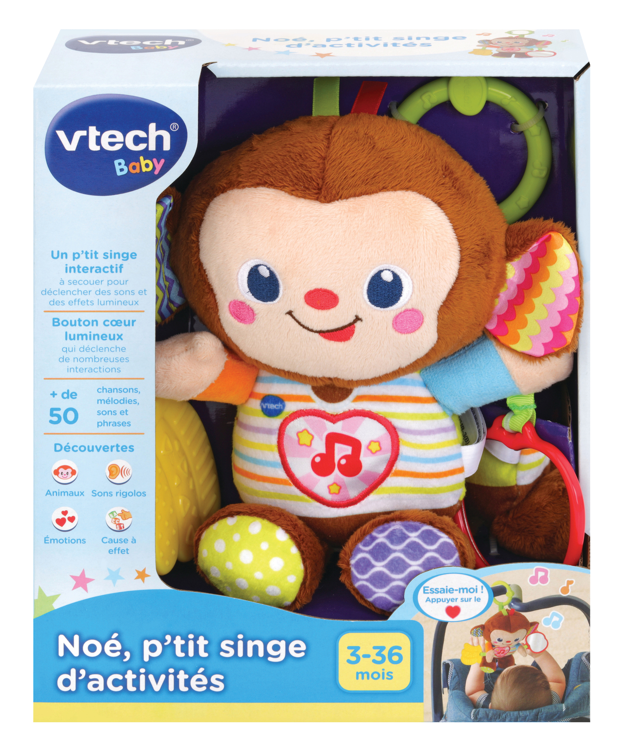 Noe, p'tit singe d'activites, VTECH