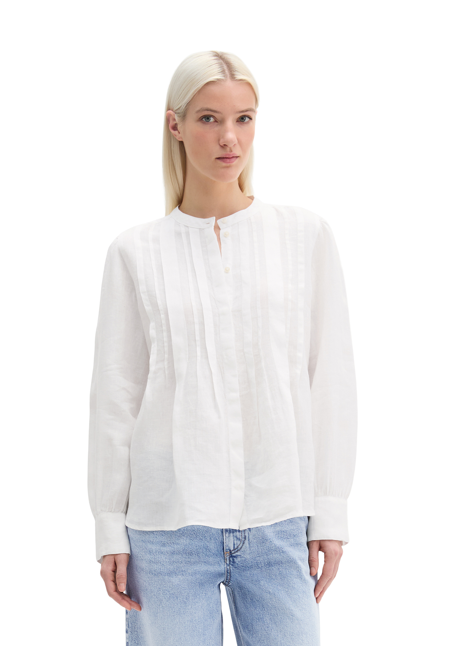 Blouse en lin A-Shape avec fonction de refroidissement naturel, MARC O'POLO