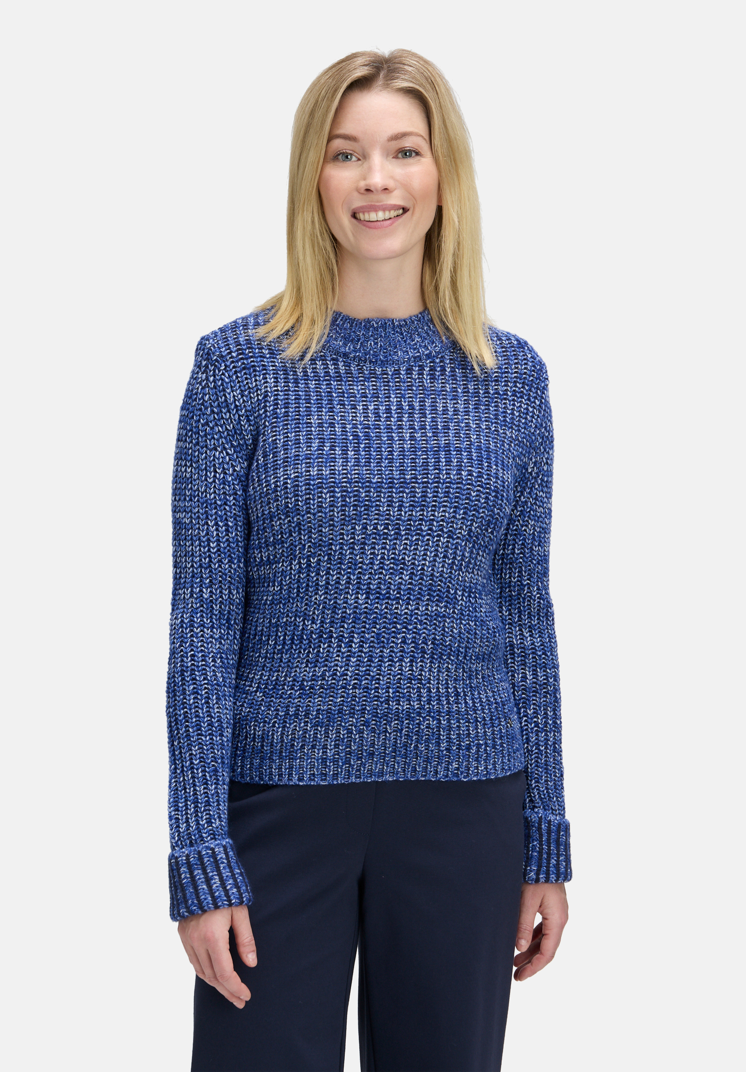 Pull-over en maille avec structure, BETTY & CO