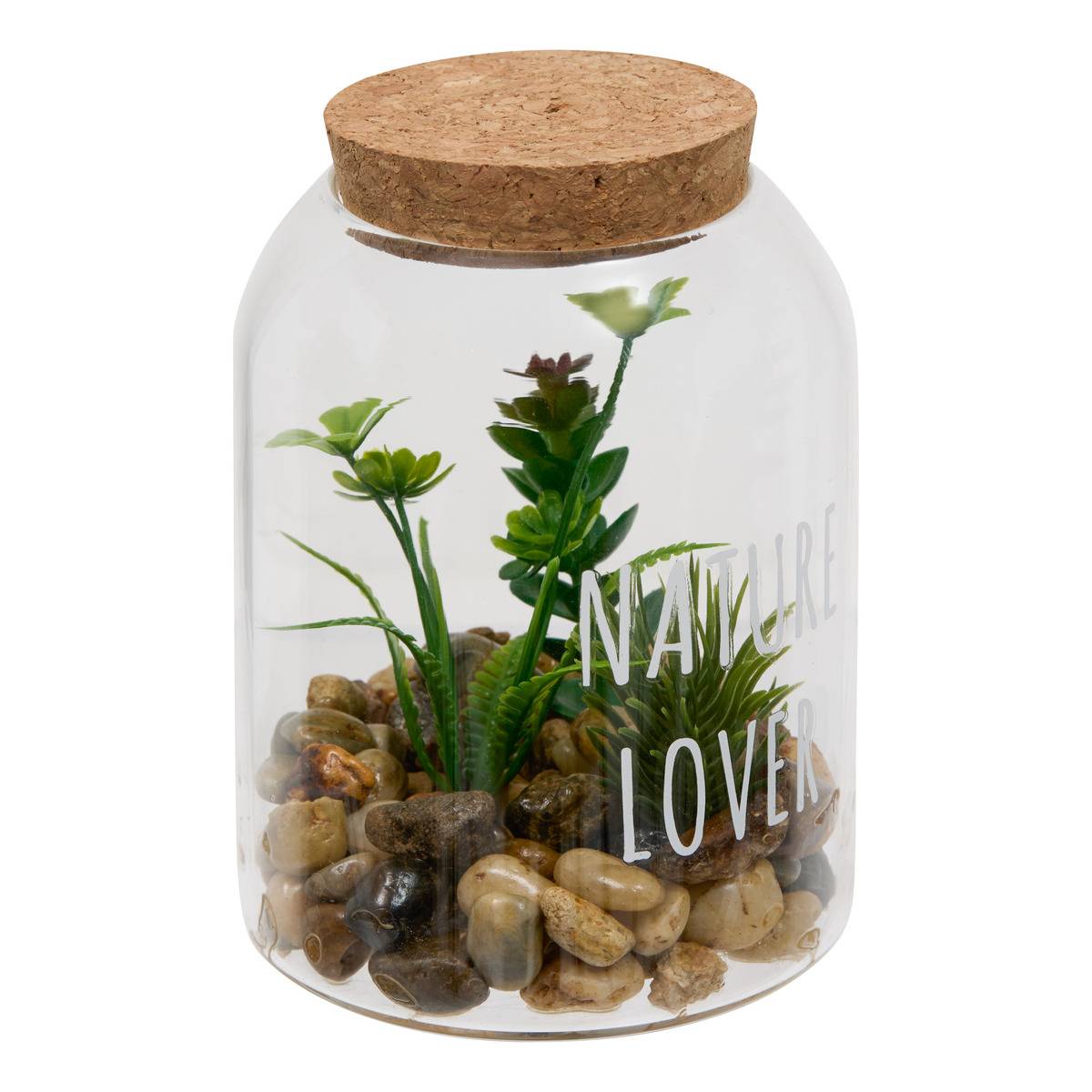 Terrarium à couvercle en liège, ATMOSPHERA