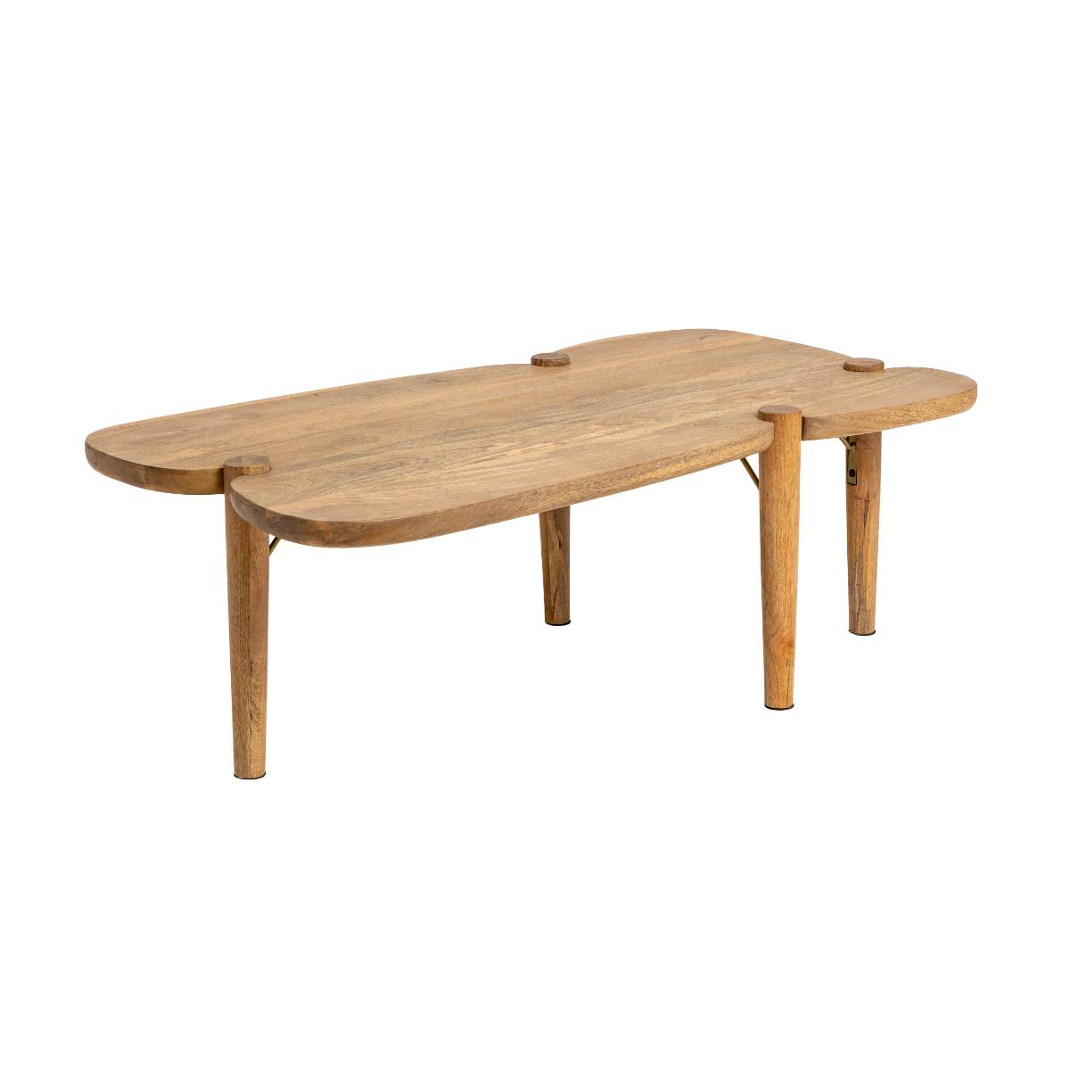 Table basse en bois de manguier ZOLA, MADE IN MEUBLES