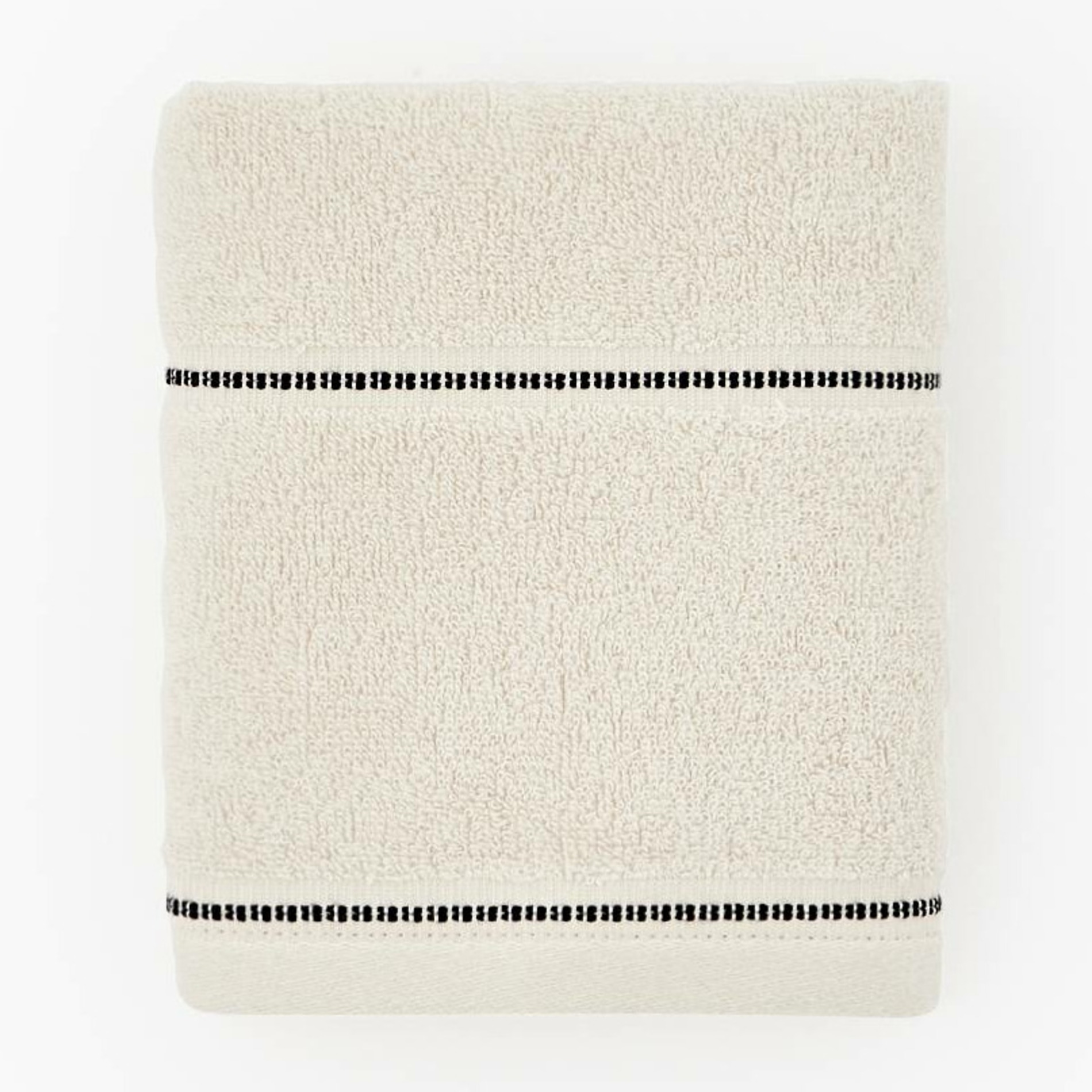 Serviette invité, 30x50 cm, coton BIO, MONOPRIX MAISON