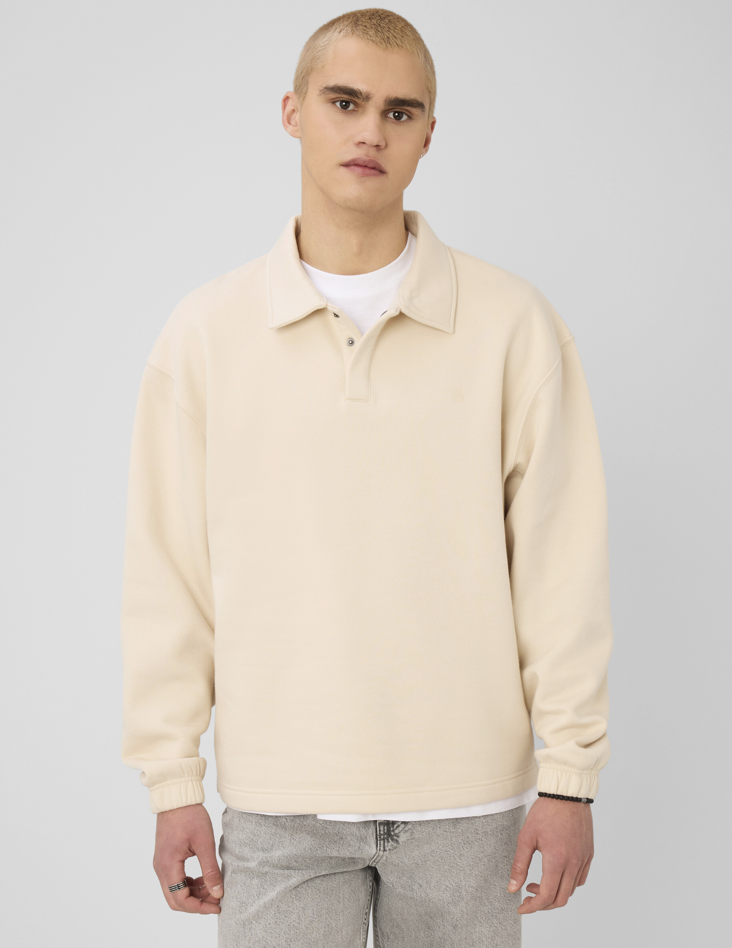 Sweat col polo, BZB