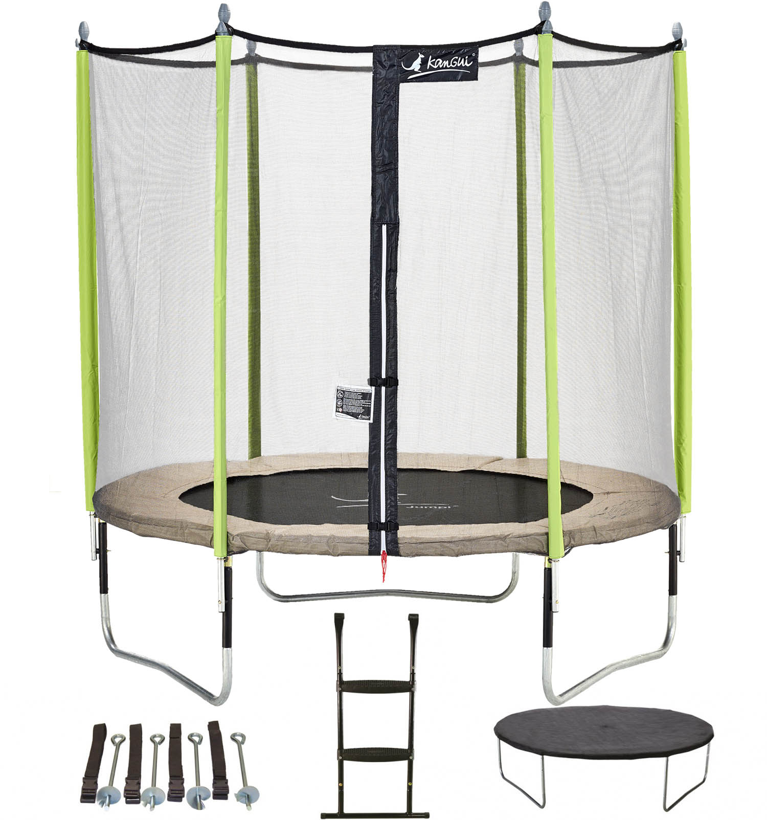 Trampoline JUMPI + 3 accessoires, KANGUI