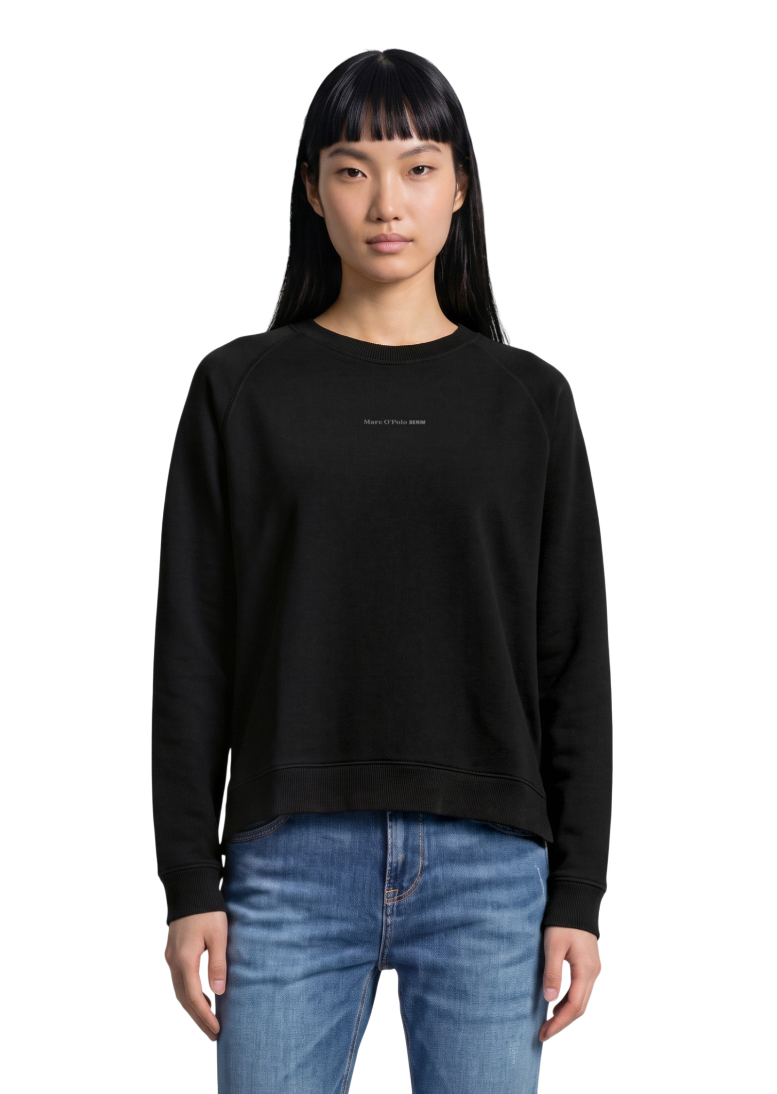 Sweat-shirt en coton organique, MARC O’POLO DENIM