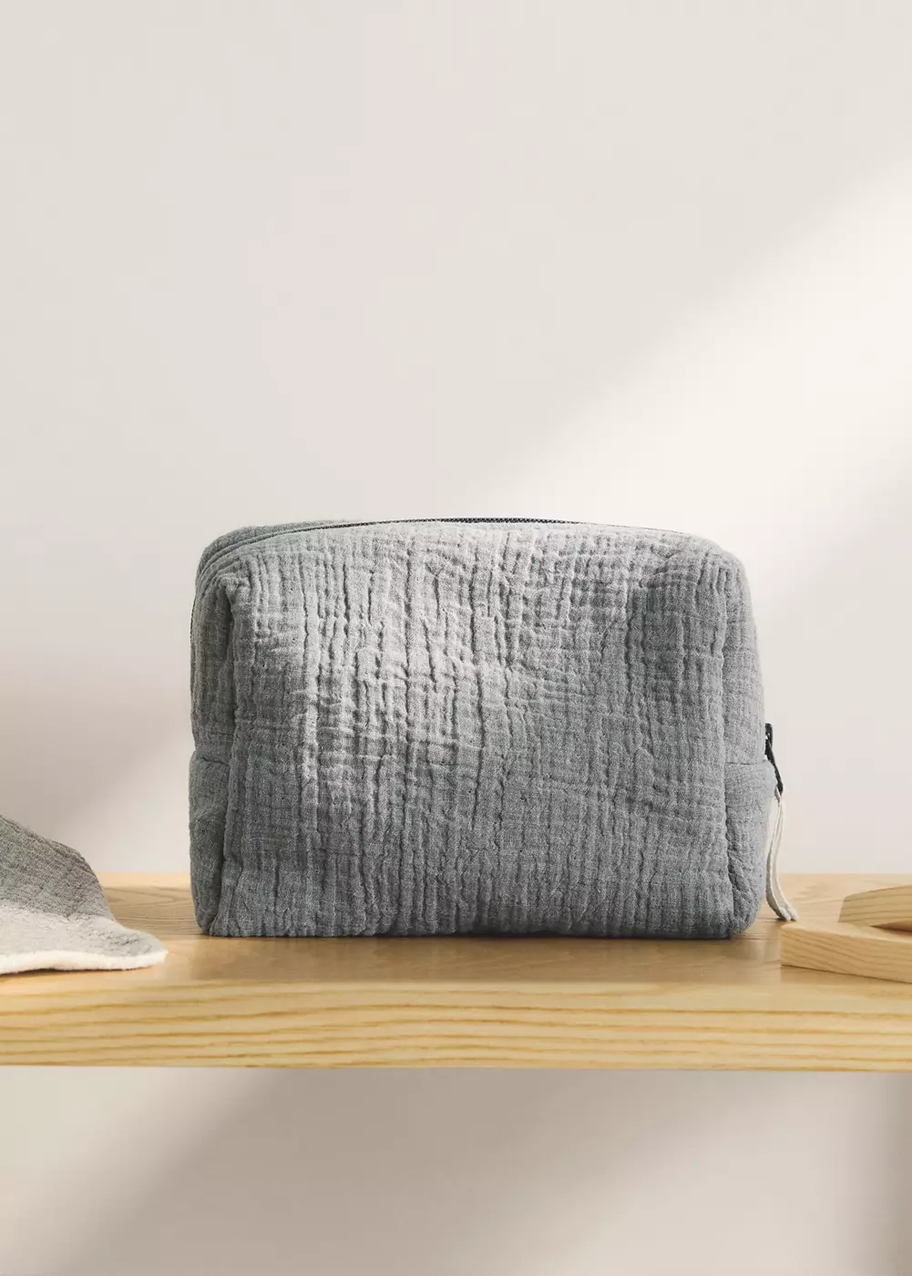Trousse de toilette enfant en coton gaze, MANGO HOME