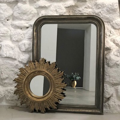 Miroir trumeau noir 58,5 x 78 cm DECOCLICO