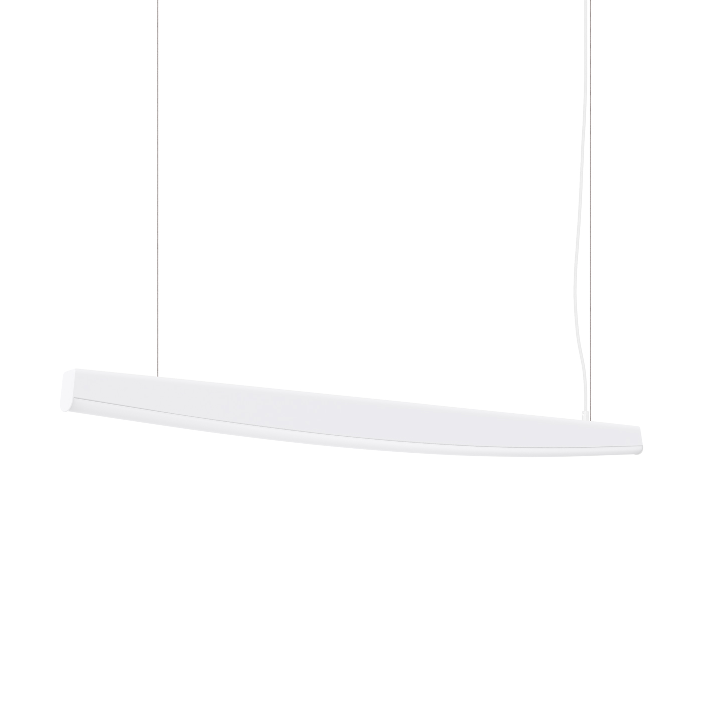 Suspension Acier Blanc LED 1 Jorun, EDEN