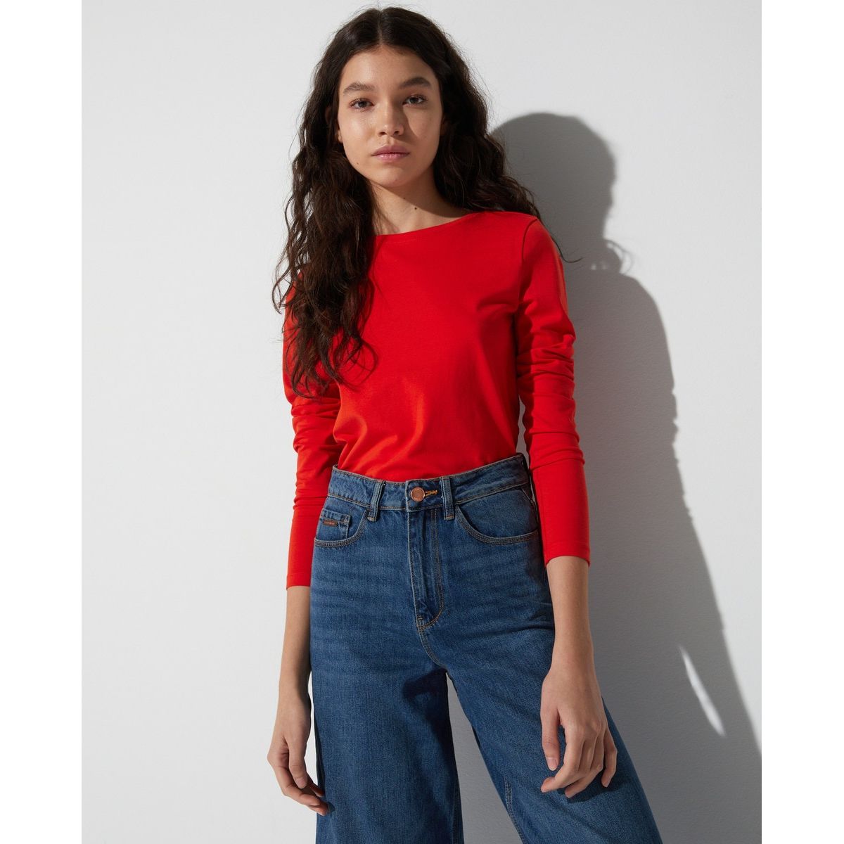 Femme Vêtements Tops T-shirts T-shirt Coton N°21 en coloris Rouge 