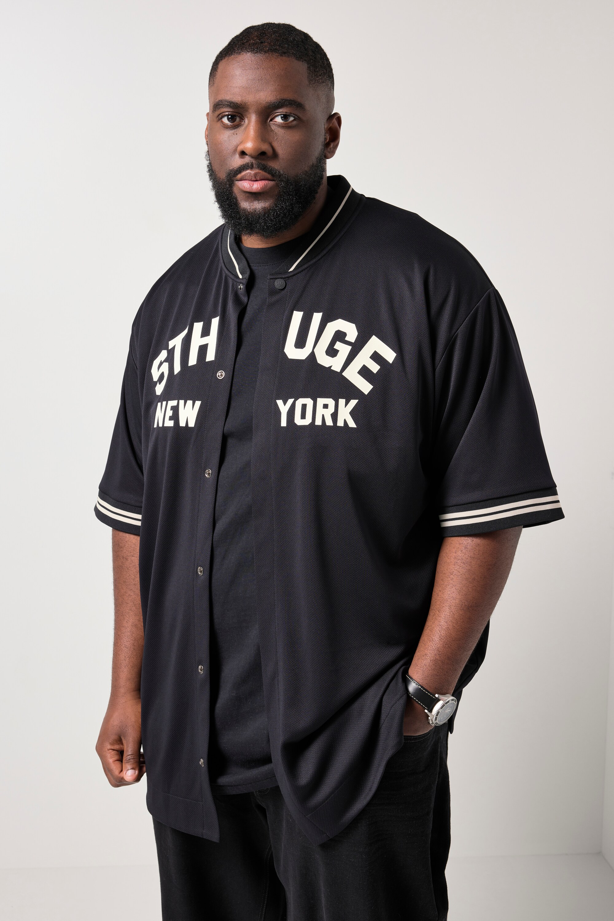 T-shirt oversize à manches courtes, STHUGE