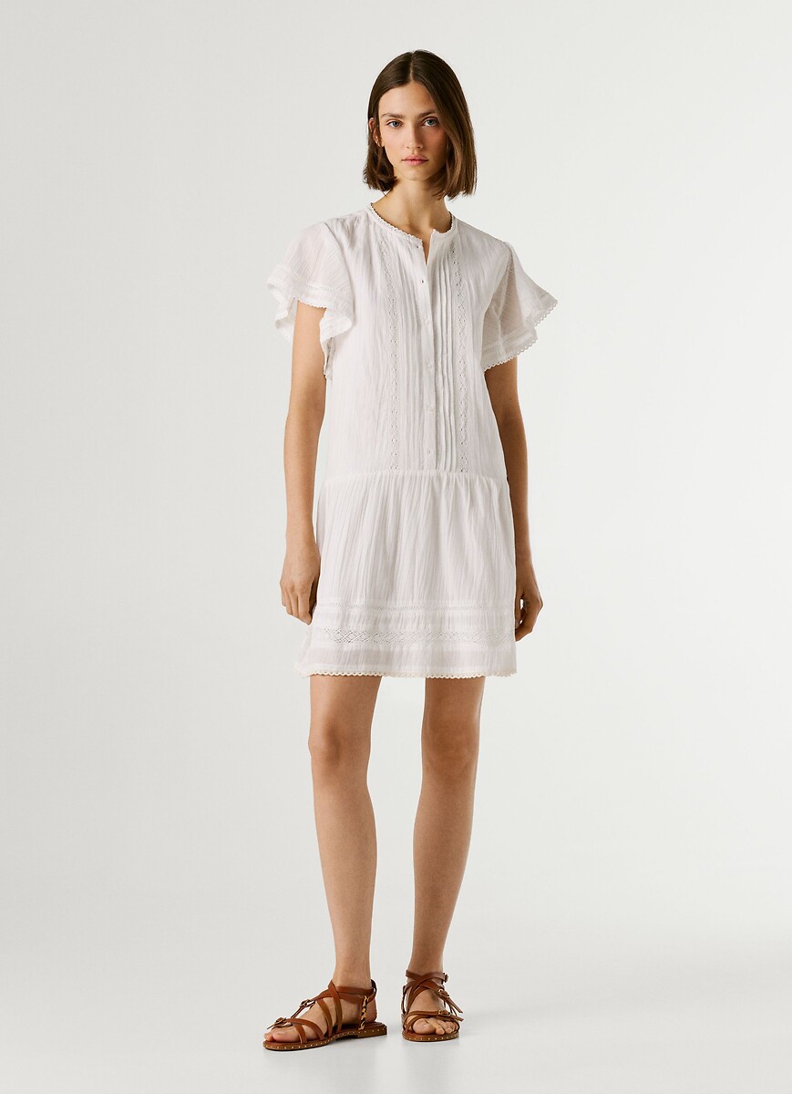 Robe courte, à manches courtes, PEPE JEANS