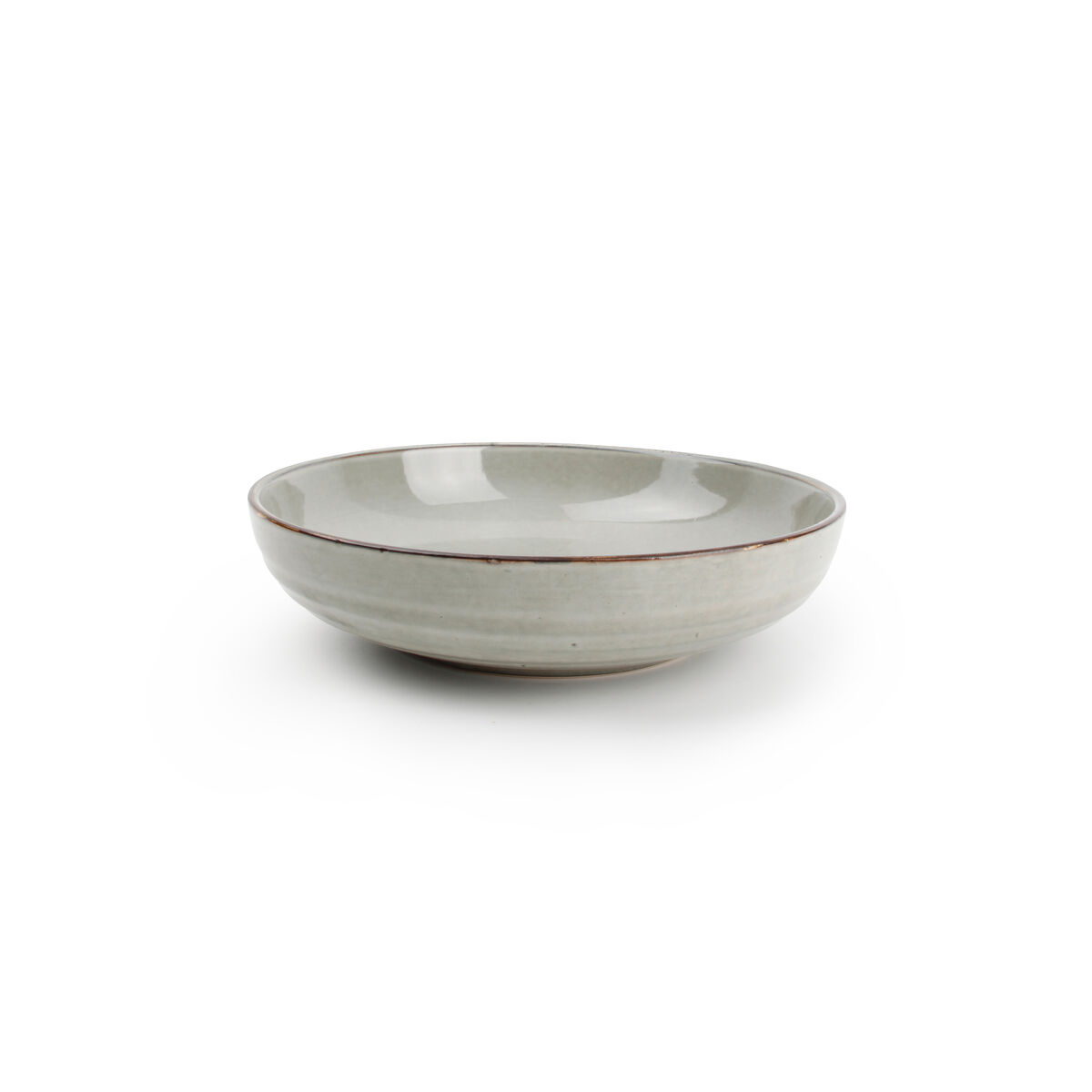 Lot de 4 assiettes creuses ARTISAN, SALT & PEPPER