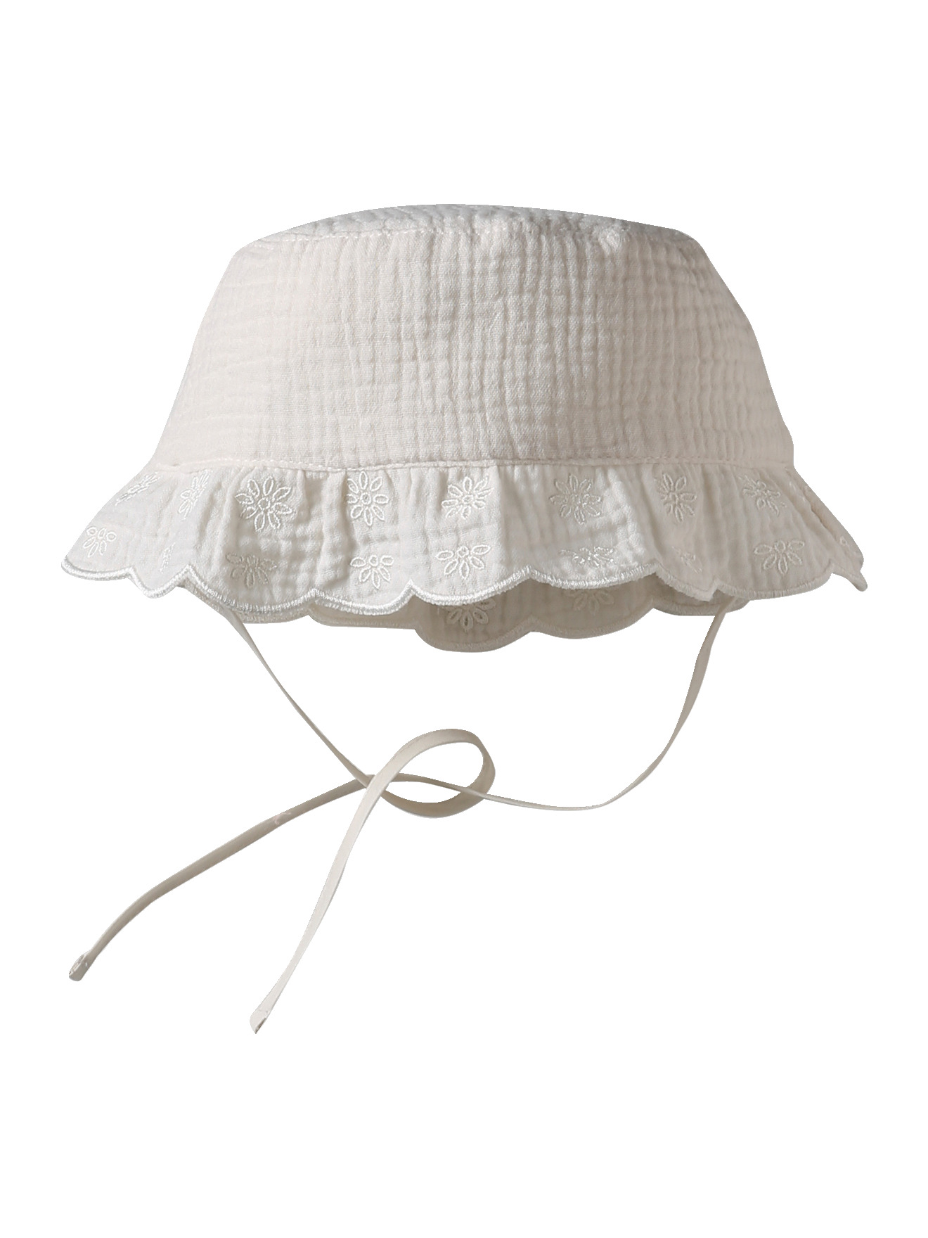 Chapeau bords festonnés, VERTBAUDET