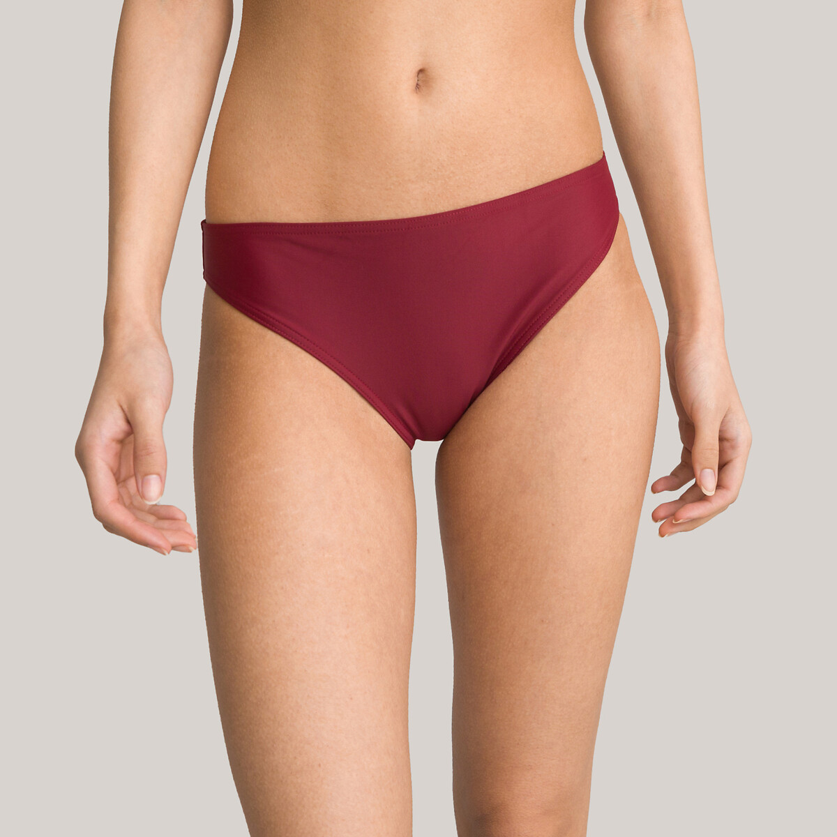 bikini-bottoms-burgundy-la-redoute-collections-la-redoute