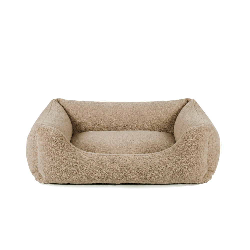 Panier chien orthopédique tissu bouclette, TUILERIES, BAGANE