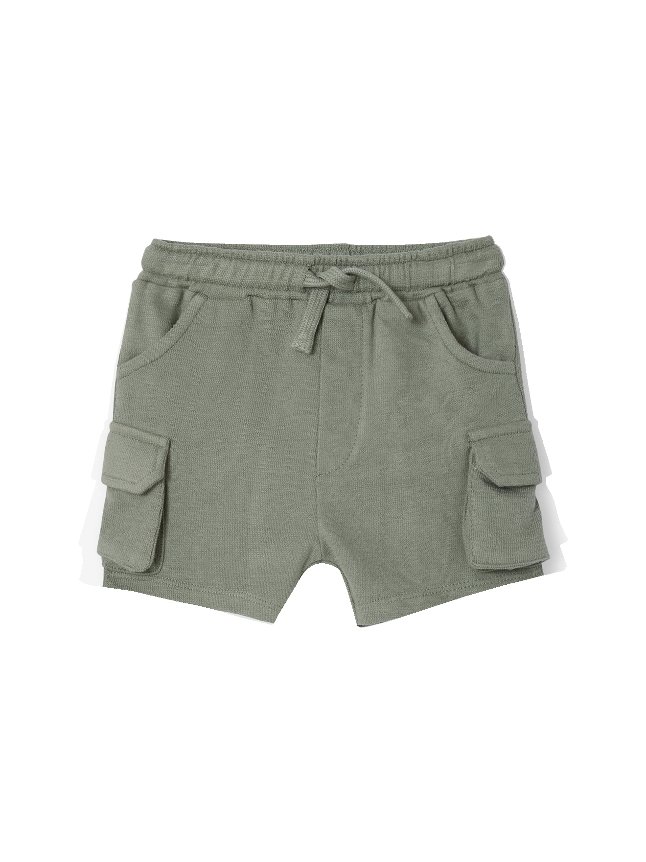Short style battle bébé en molleton texturé, VERTBAUDET