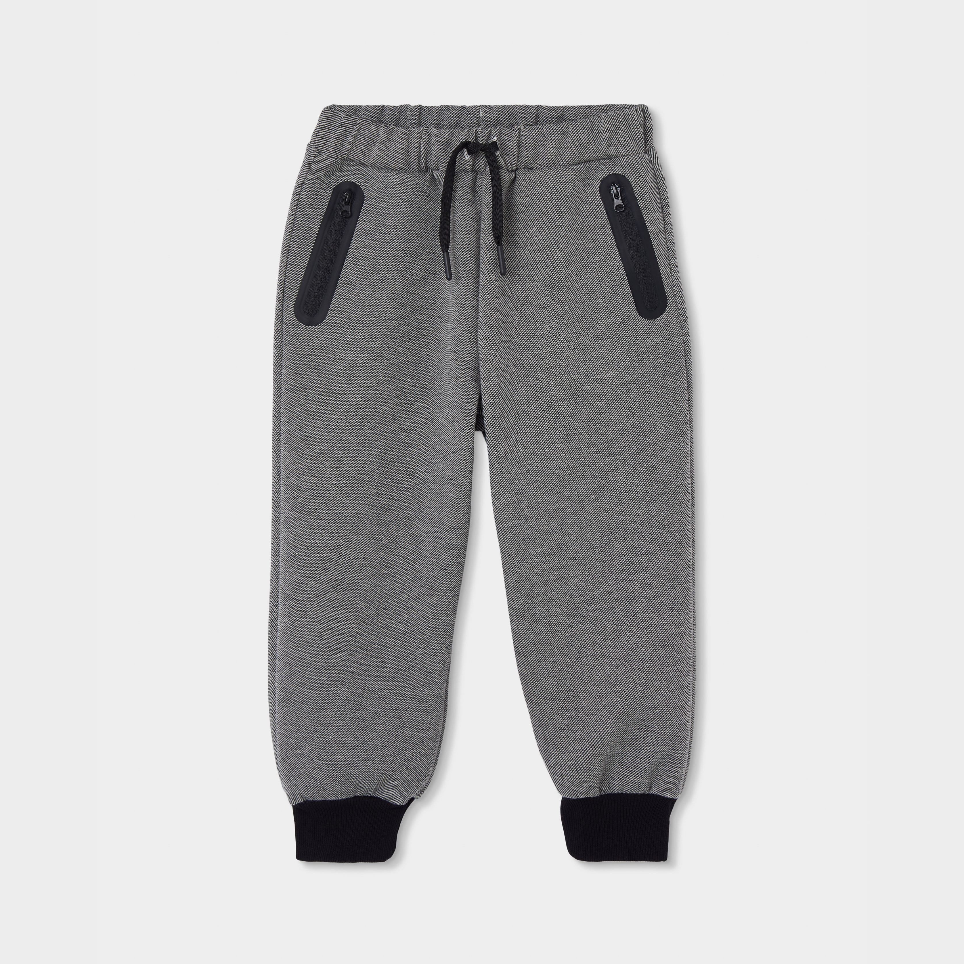 Pantalon garçon en maille avec poches zippées, BOBOLI