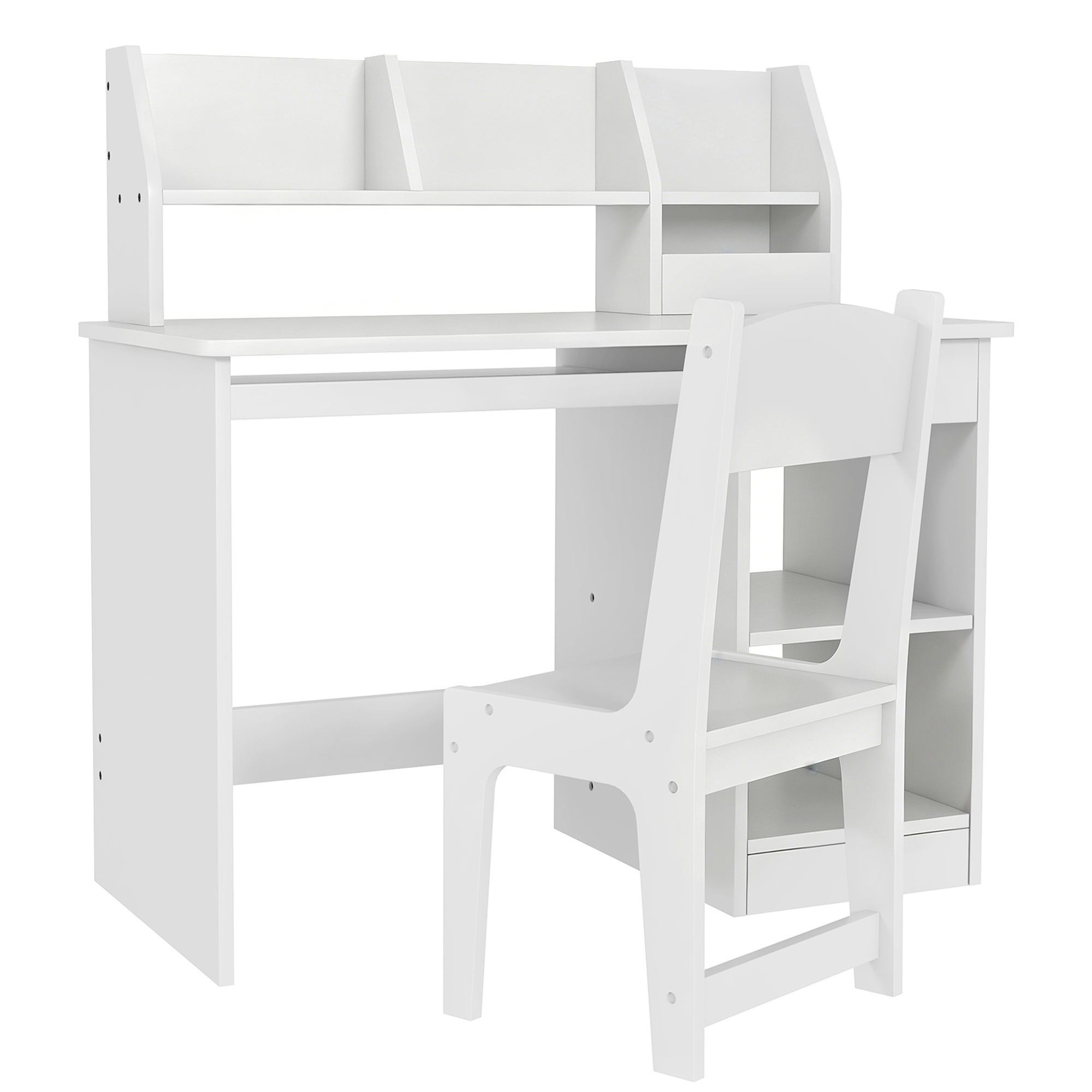 Bureau d'étude pour enfants avec chaise MDF, ZONEKIZ