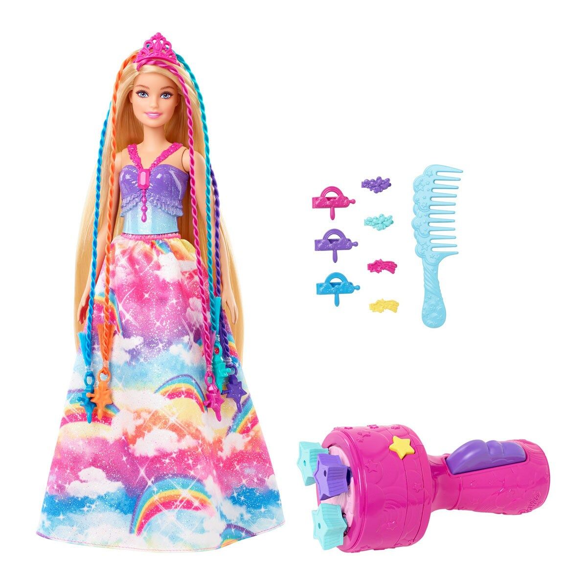 Poupée barbie dreamtopia multicolore Mattel