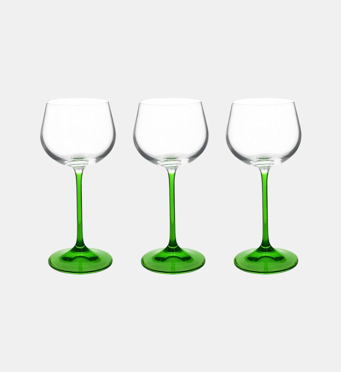 Lot de 3 verres à pied 16,5cl, VIN DU RHIN, NOVASTYL