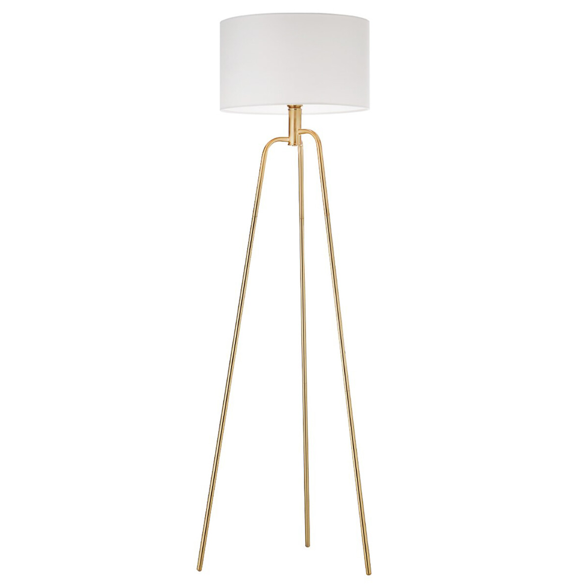 Gold tripod sales table lamp