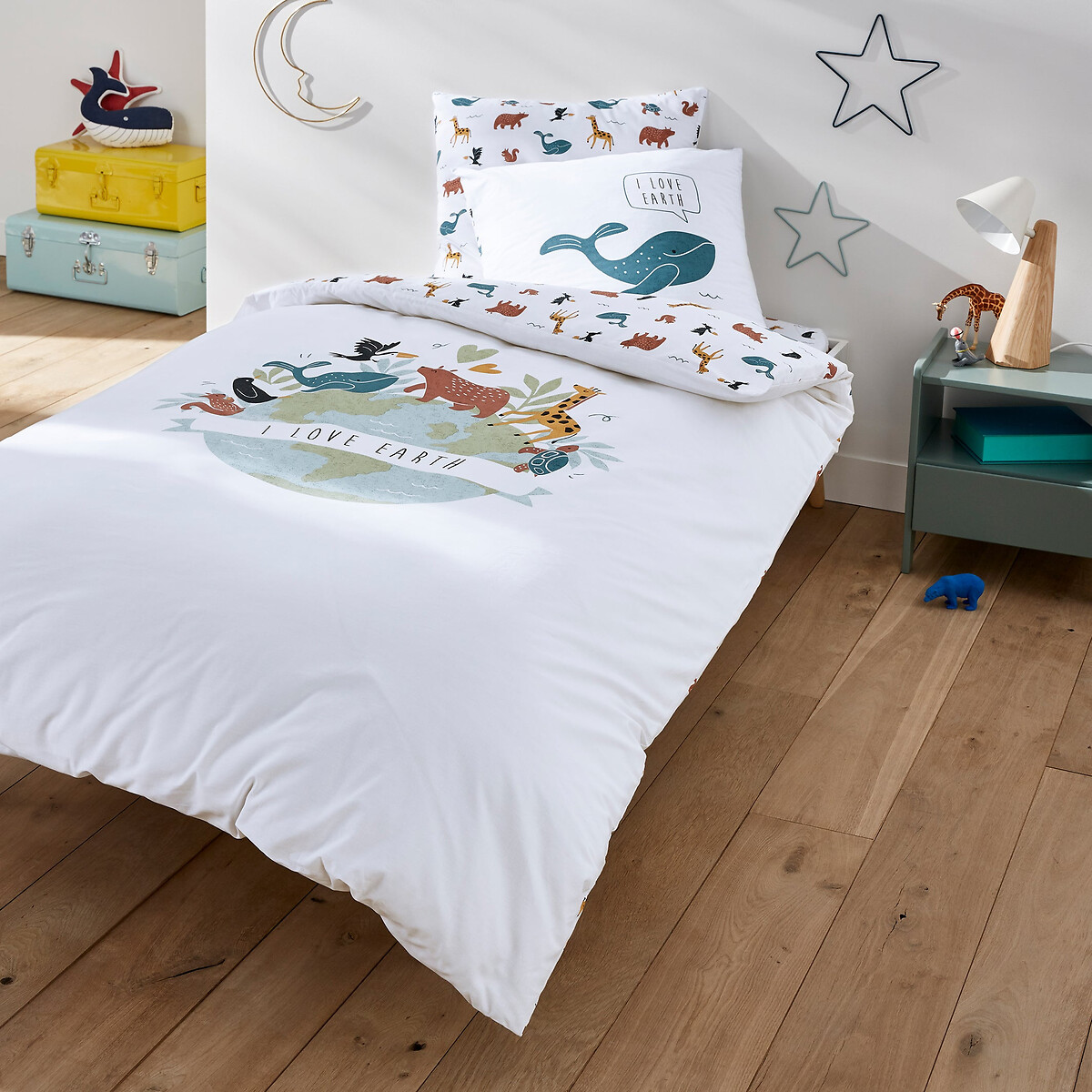 Housse de couette en coton biologique, Earth