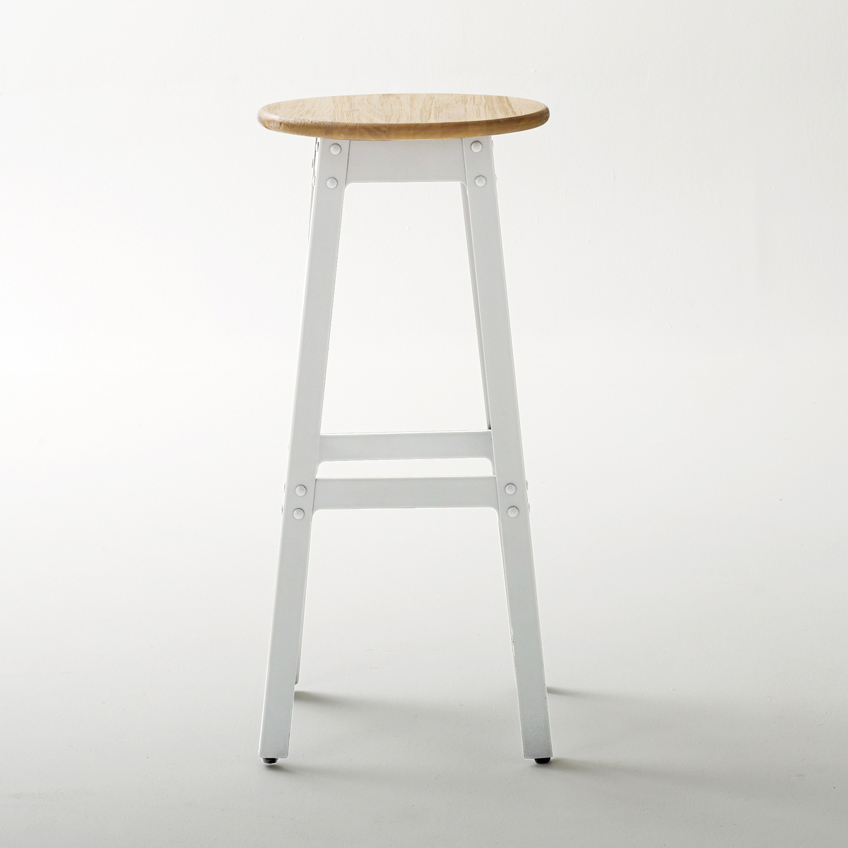 Product photograph of Hiba 75cm High Industrial-style Stool from La Redoute UK.