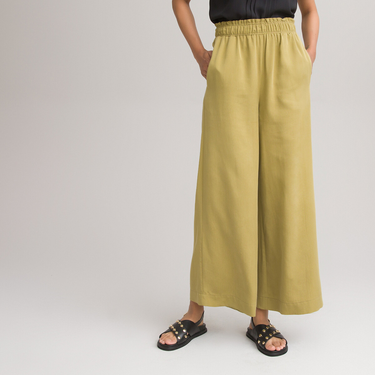 La Redoute Femme Vêtements Jupes Jupes-culottes Pantalon style jupe culotte en modal 