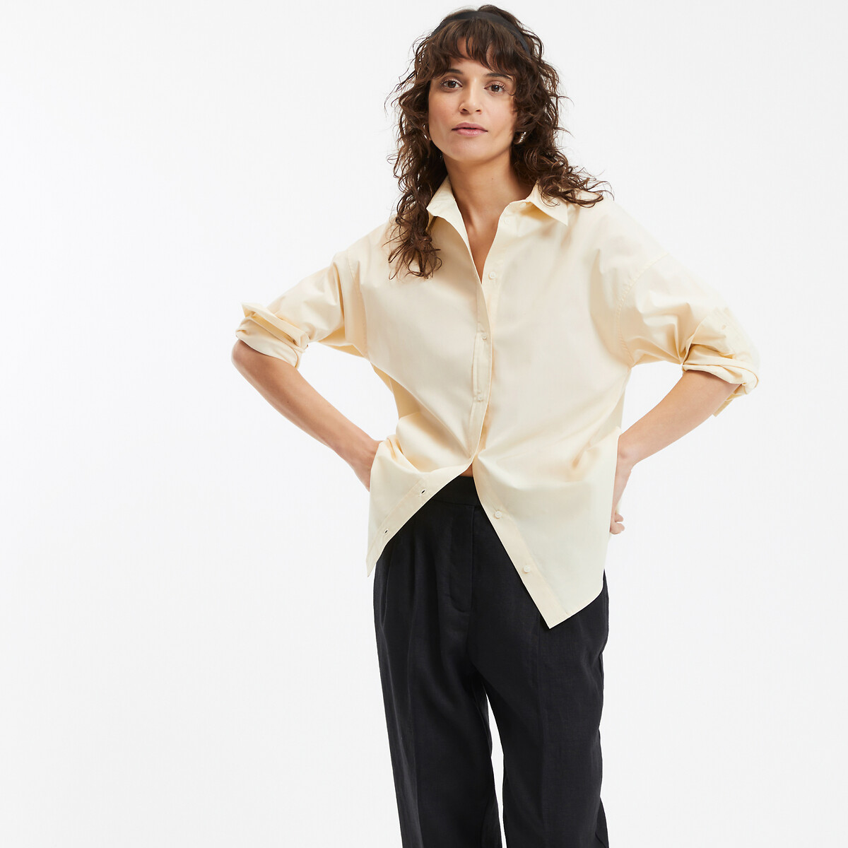 Oversized tuniekhemd Signature, APOLLINE