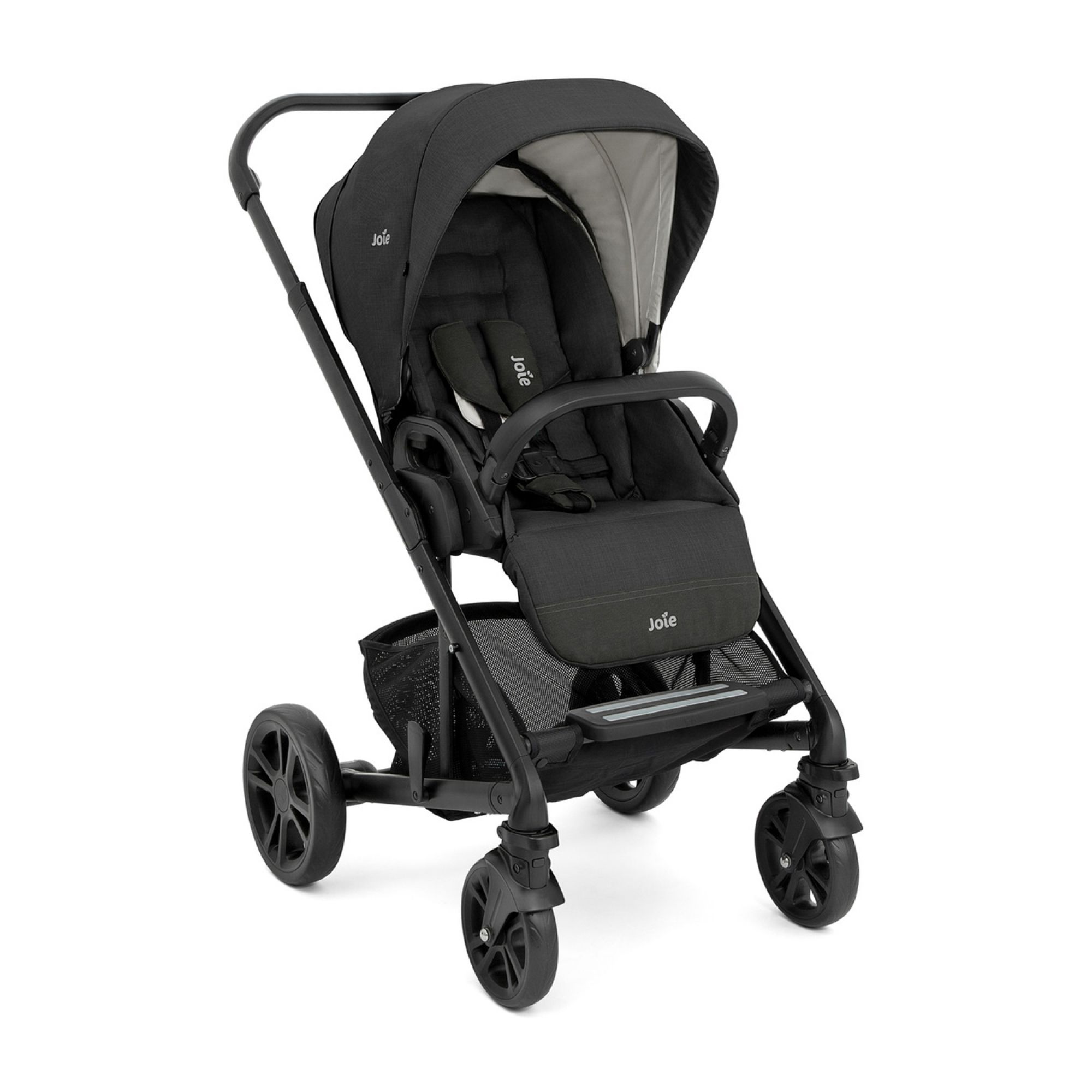 Poussette duo Chrome Shale + siège auto Sprint Eclipse, JOIE