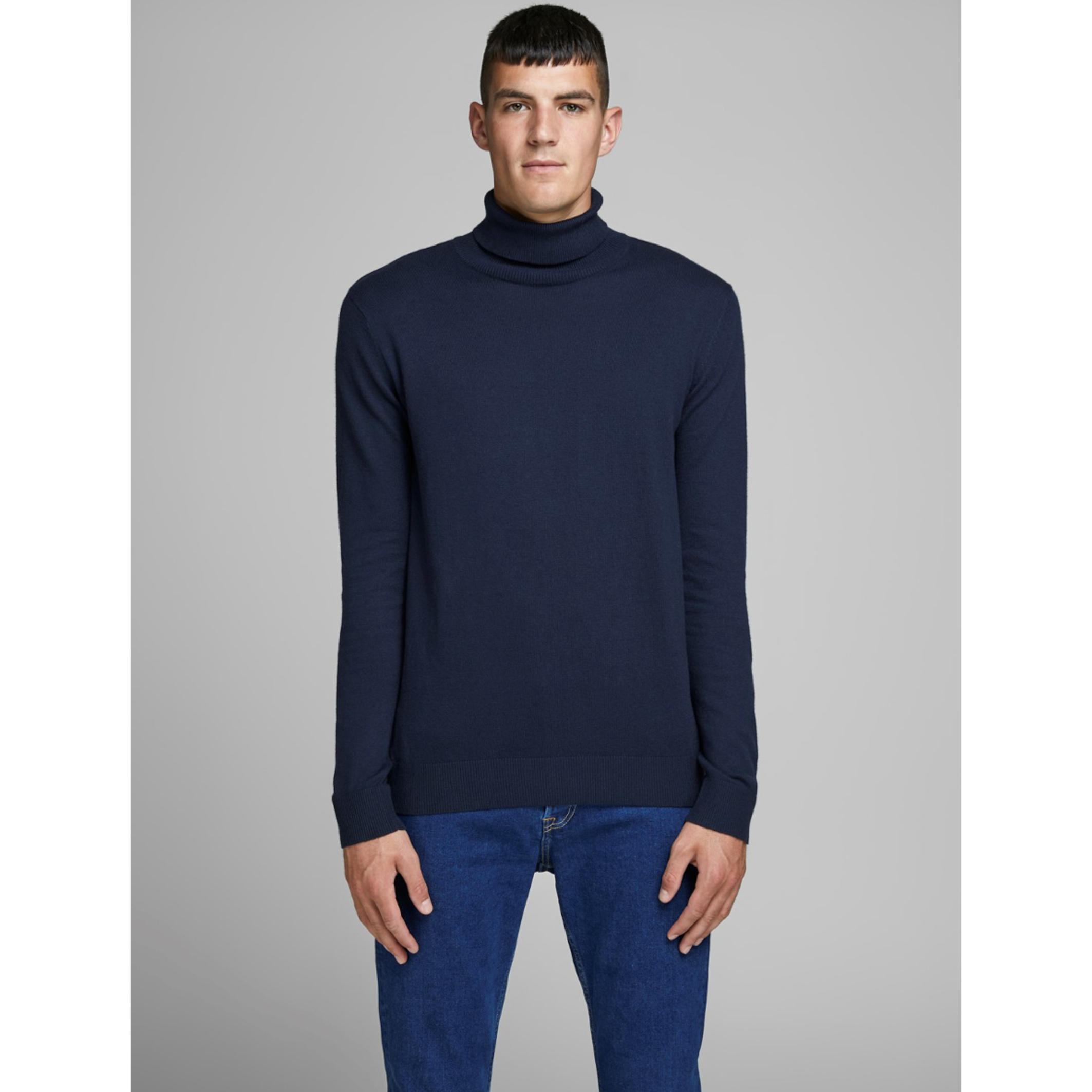 Mens funnel neck jumper | La Redoute