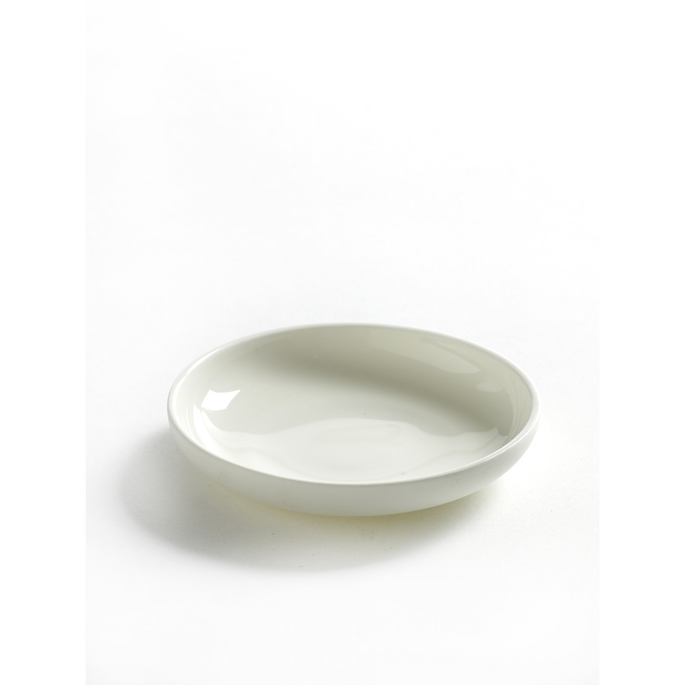 Assiette Plate Blanche Mini Diam 8 Base, SERAX