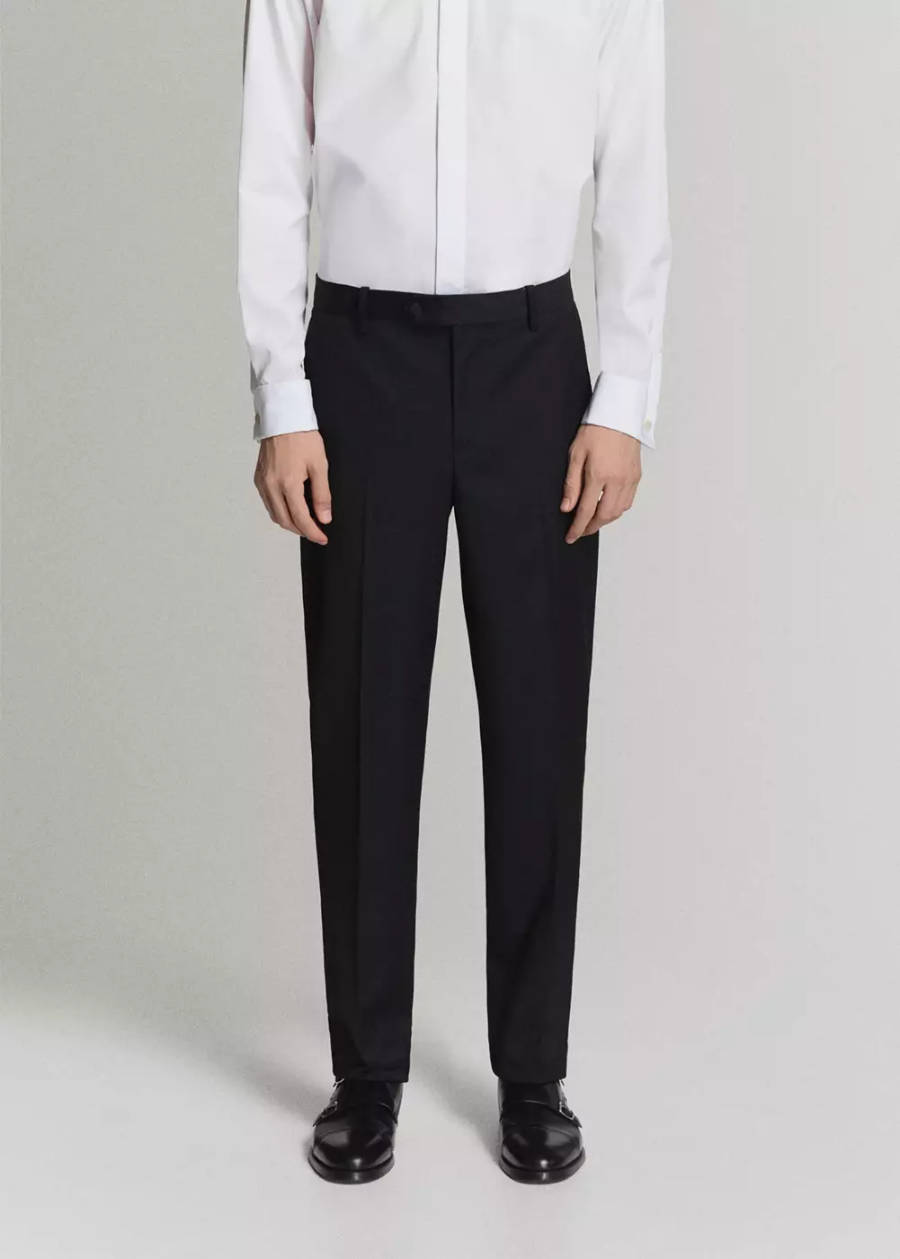 Pantalon costume smoking slim-fit, MANGO MAN