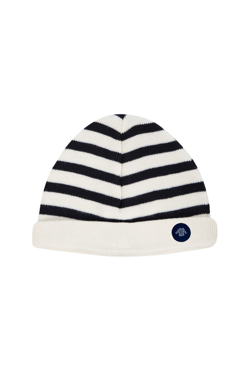 Bonnet rayé LANNION KIDS, ARMOR-LUX