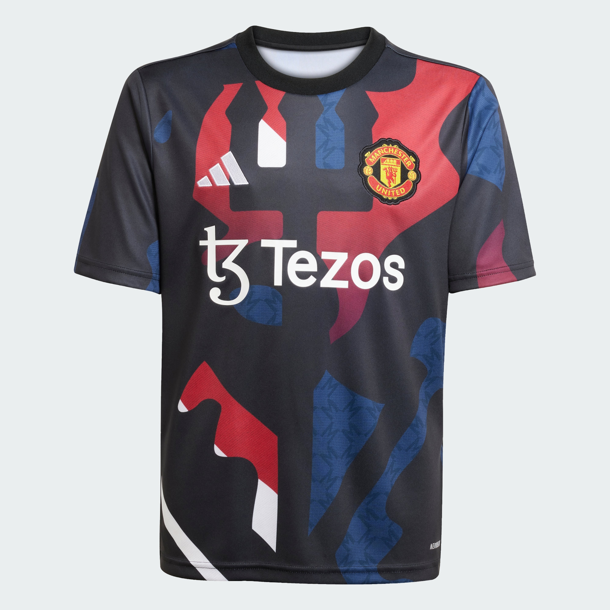 Maillot d'échauffement Manchester United 24/25 Enfants, adidas Performance