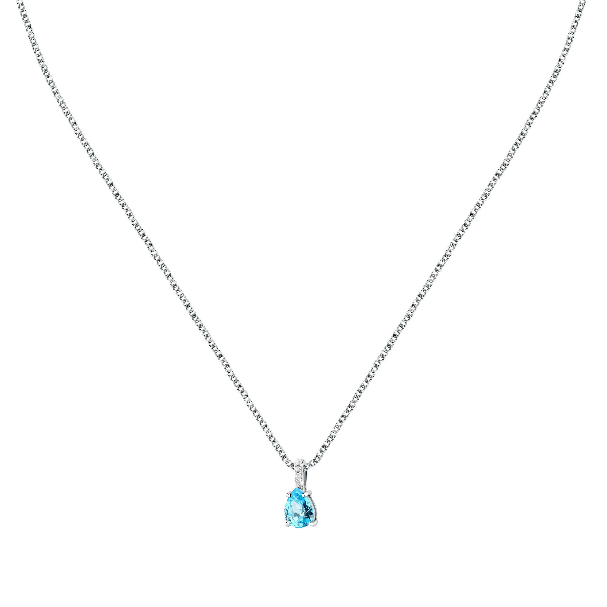 Collier en acier, cristaux, TESORI, MORELLATO