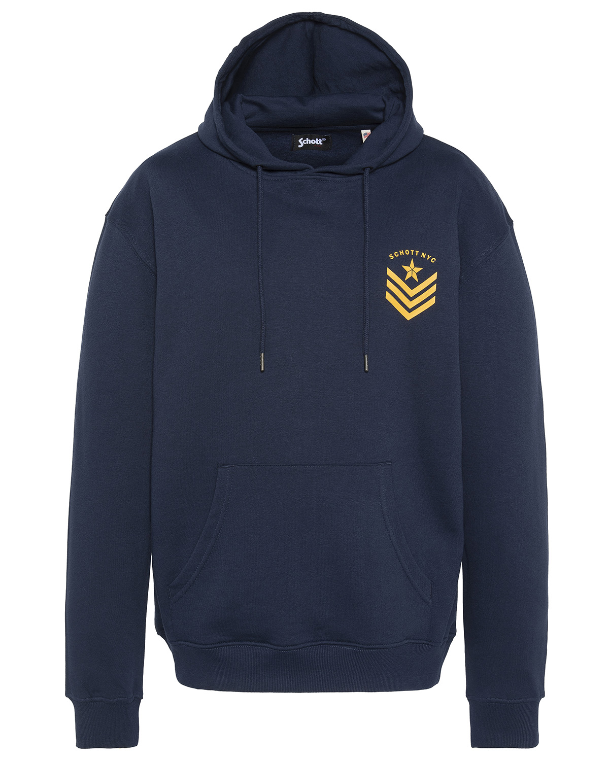Sweatshirt imprimé army à capuche, SCHOTT