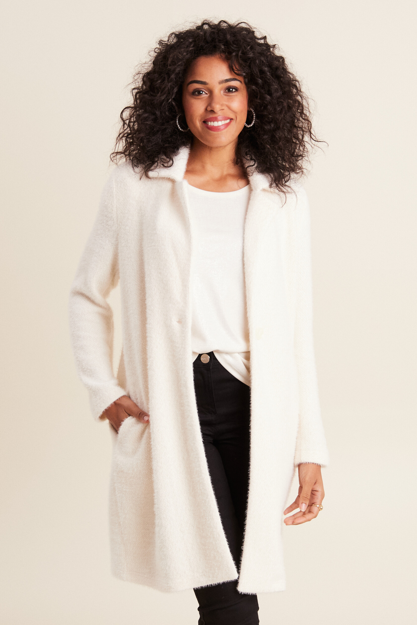 Manteau long boutonné, BREAL