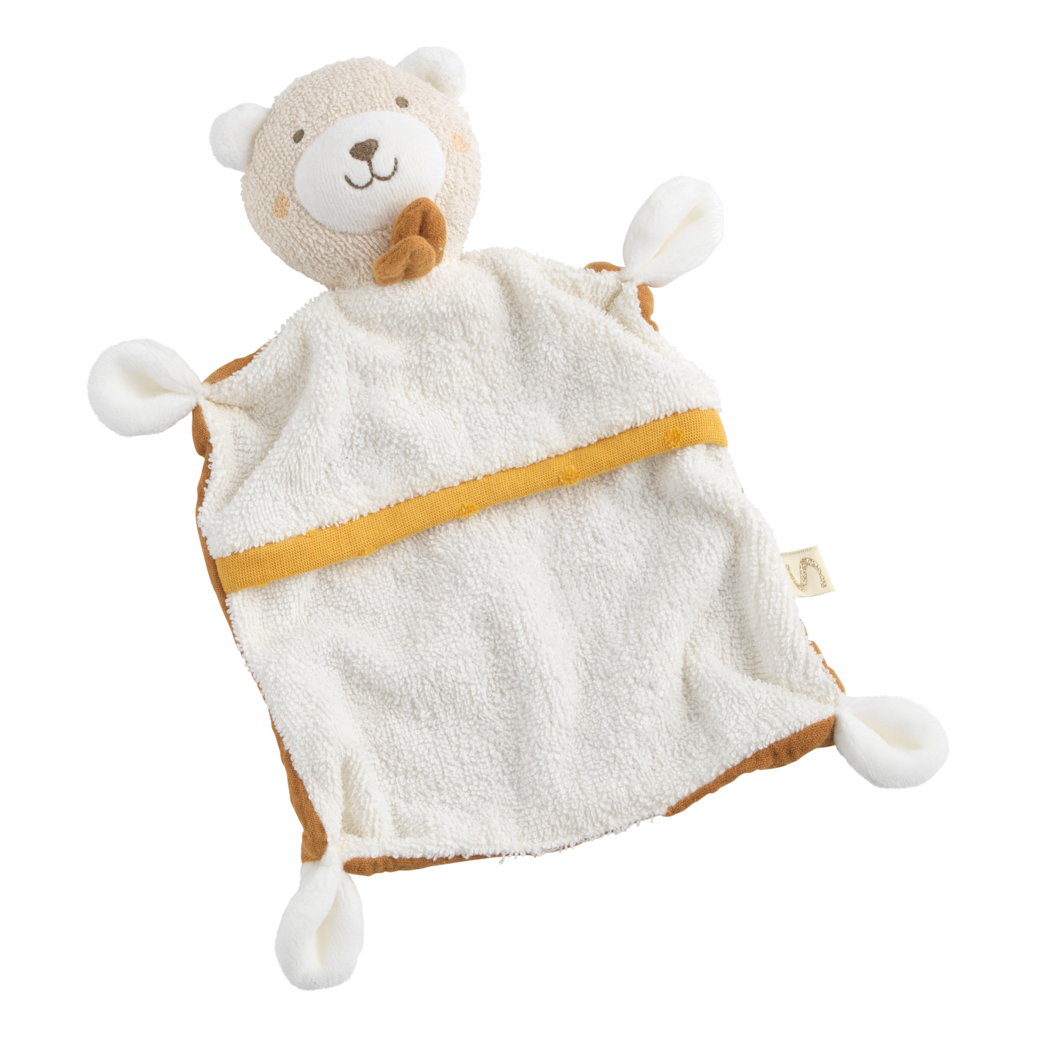 Doudou mouchoir en coton bio, SAUTHON