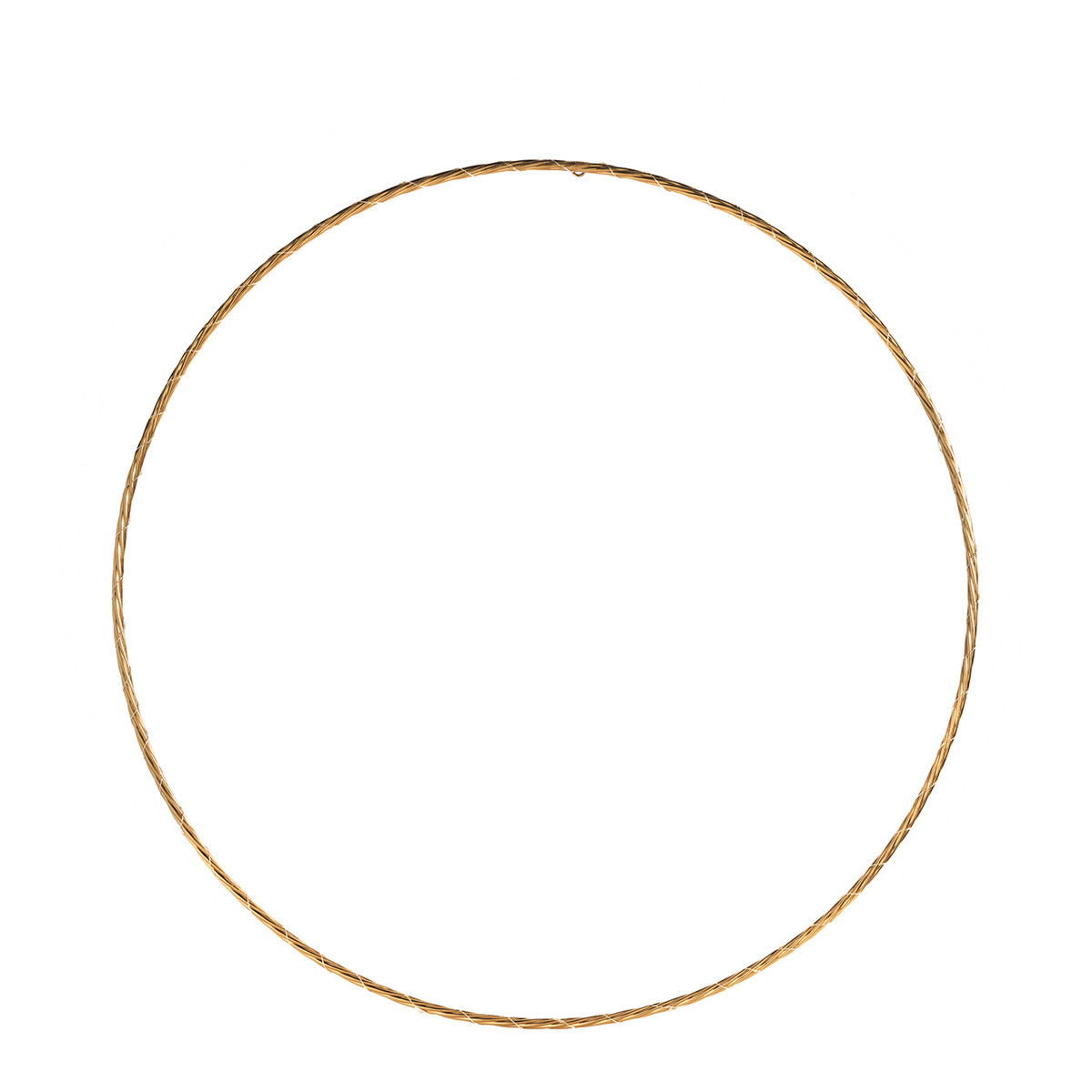 Cercle en fer, BLANC D’IVOIRE